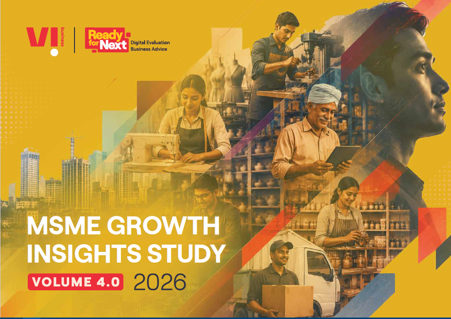 Vi Business MSME Growth Insights Study 57% MSMEs view AI- Press release for earliest dissemination to Media
