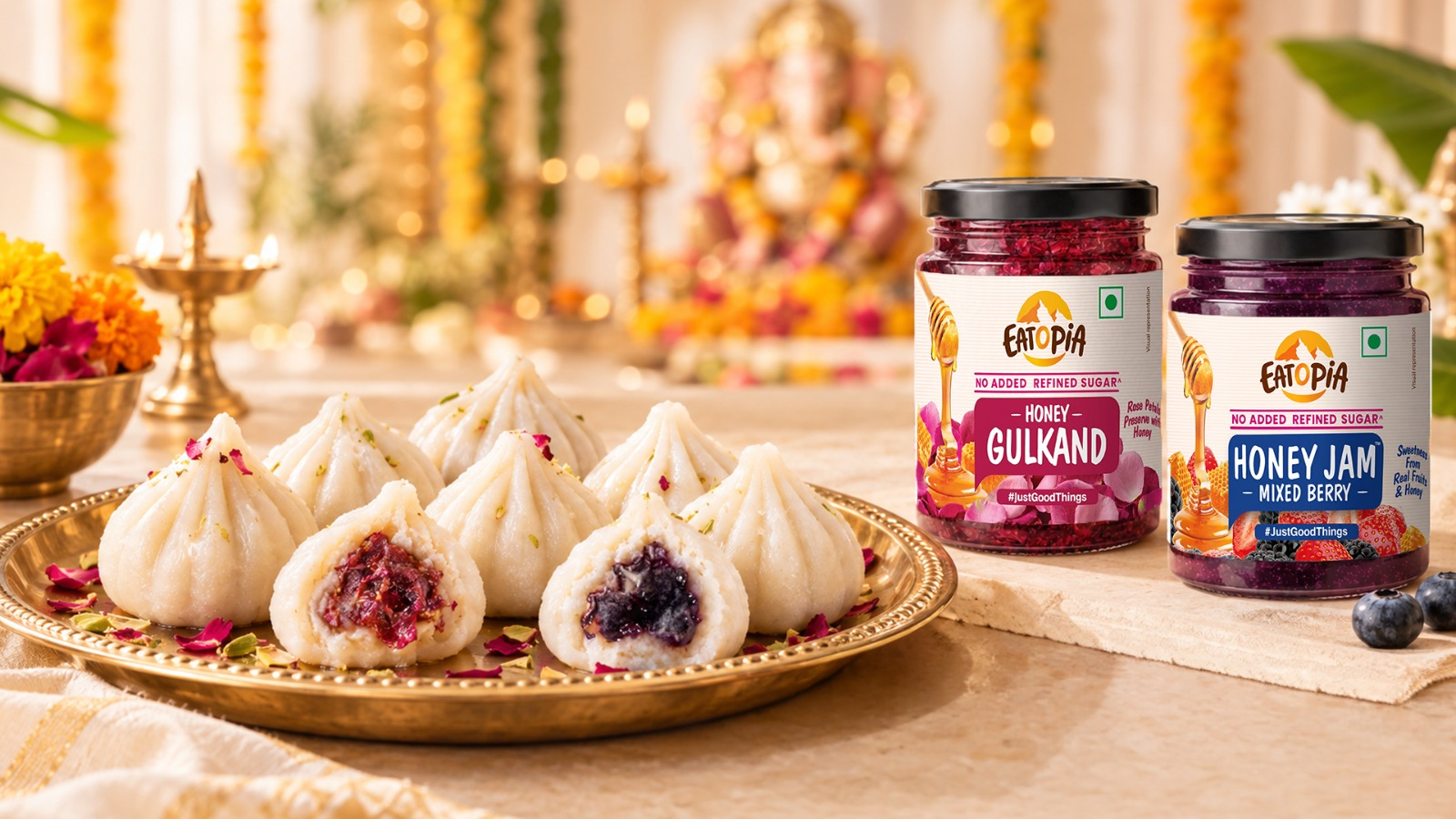 A Sweet, Guilt-Free Ganesh Chaturthi Celebration with Eatopia.