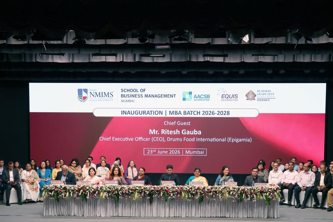 &ldquo;The Future Belongs to Those Who Stay Curious and Empathetic,&rdquo; Says Epigamia CEO RiteshGauba at NMIMS School of Business Management Orientation in Mumbai