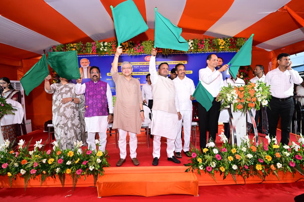 Odisha's Rail Network Gets Major Fillip as Daily Berhampur–Udhna Amrit Bharat Express and New Puri–Koraput Express Begin Operations
