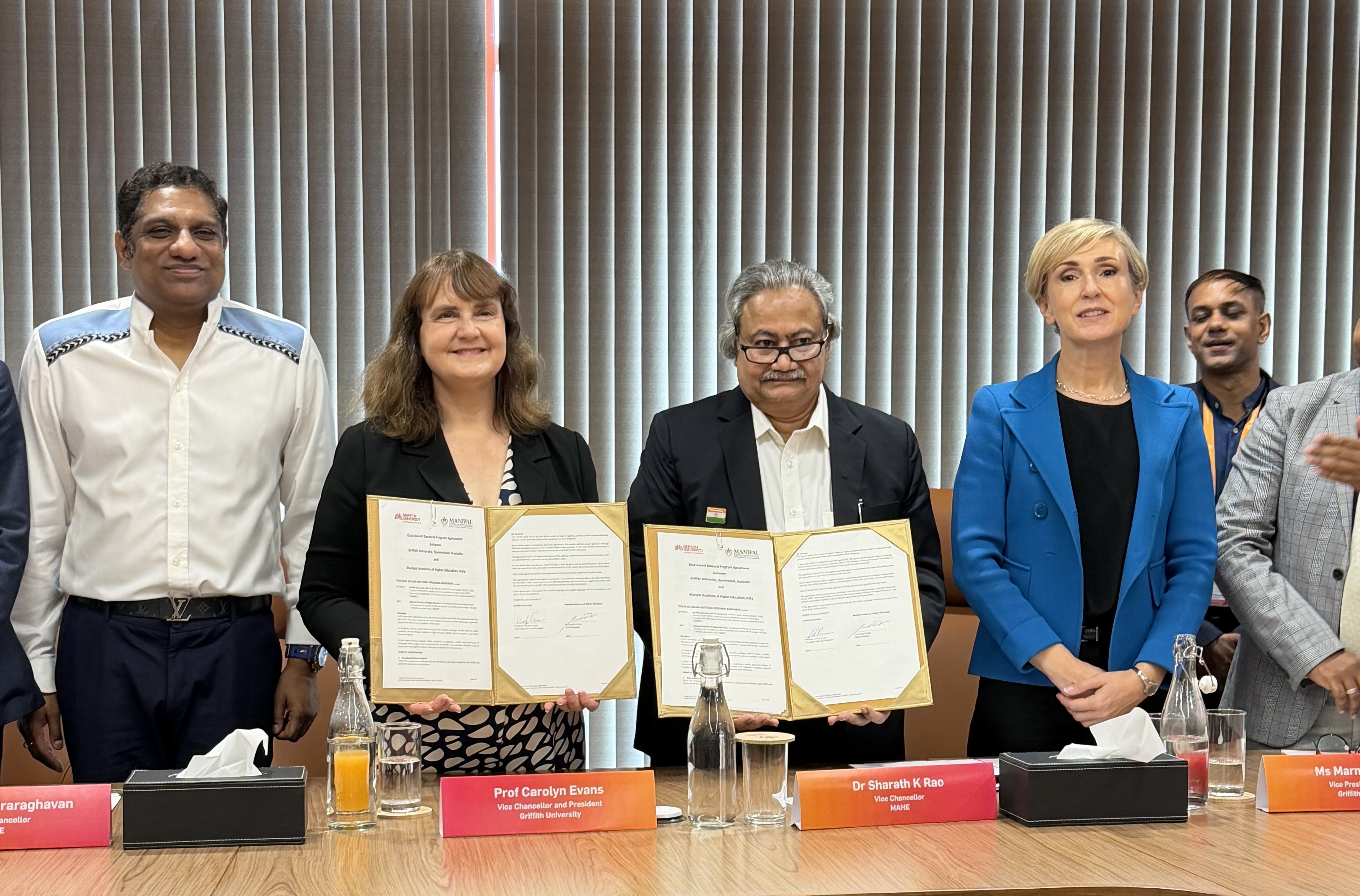 Griffith University and MAHE Expand India-Australia Ties with Dual PhD Programme