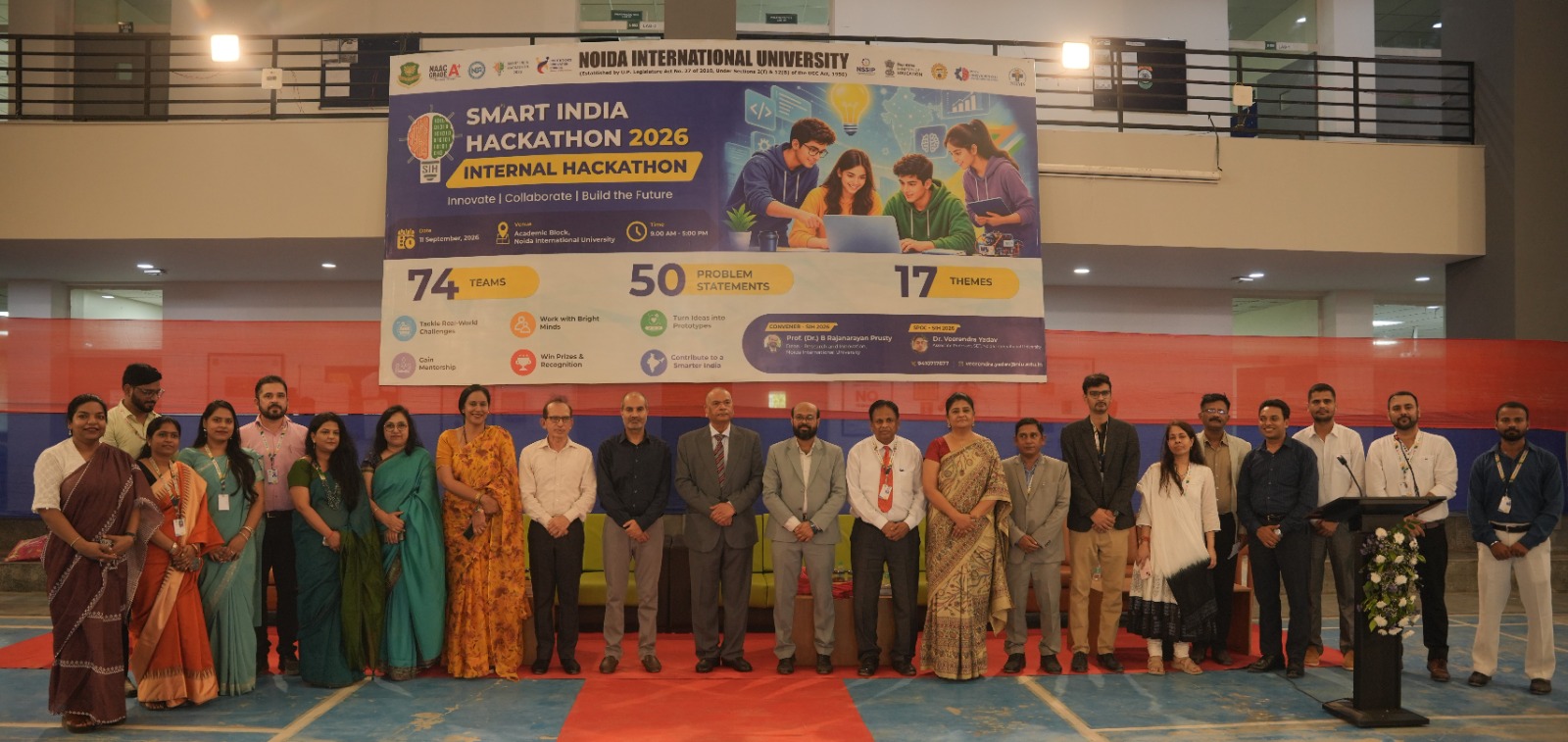 Noida International University Organises Grand SIH 2026 Internal Hackathon