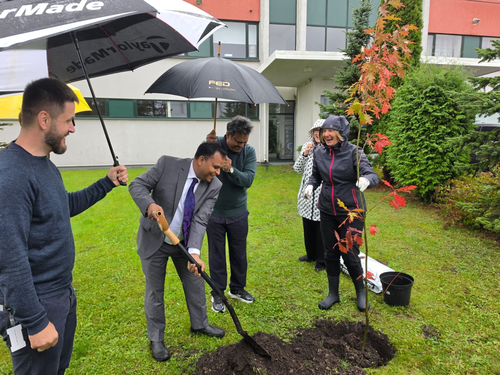 Ambassador of India to Estonia Visits Brandner Electronics O&Uuml; in Paide