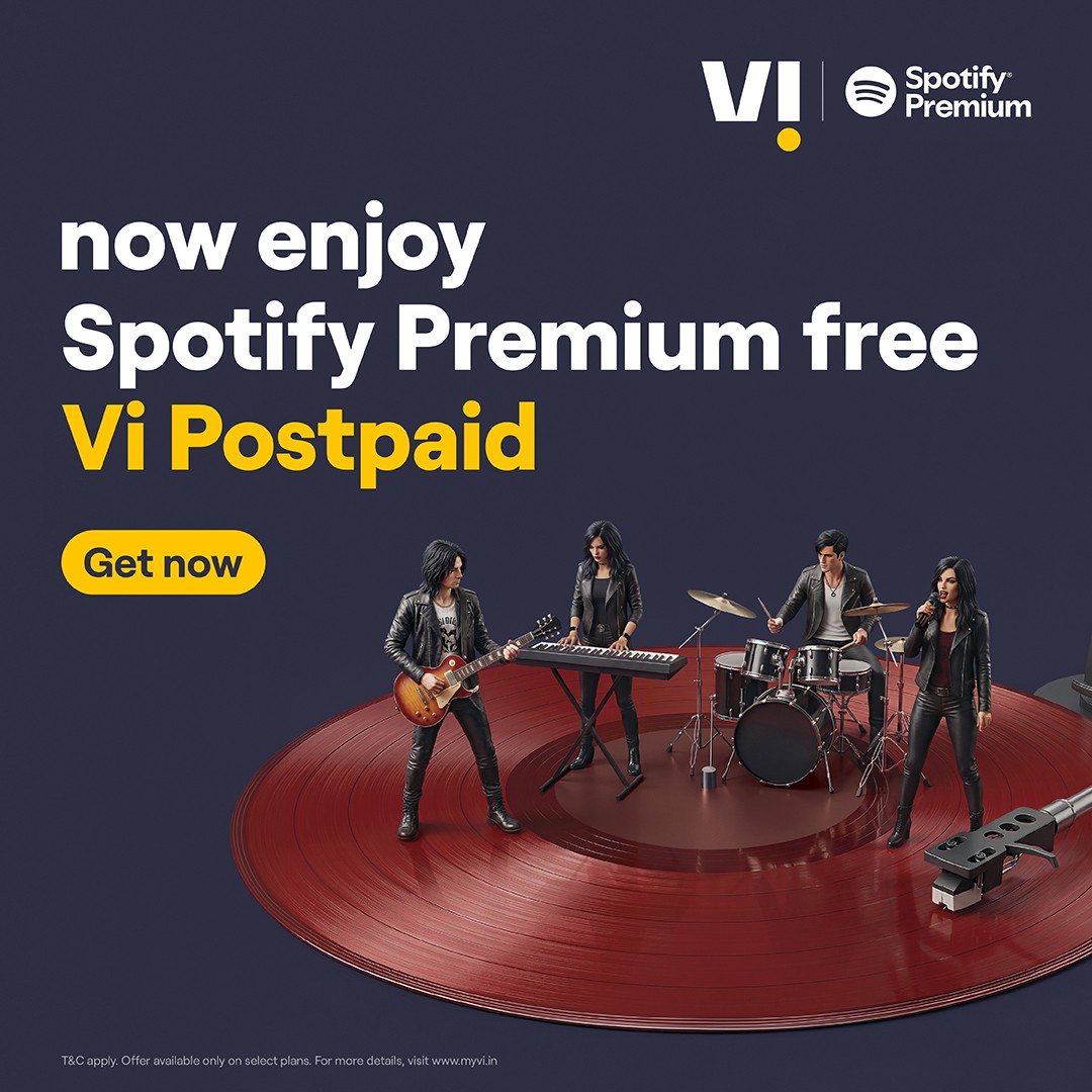 Vi and Spotify in a strategic partnership to offer a Premium music streaming experience