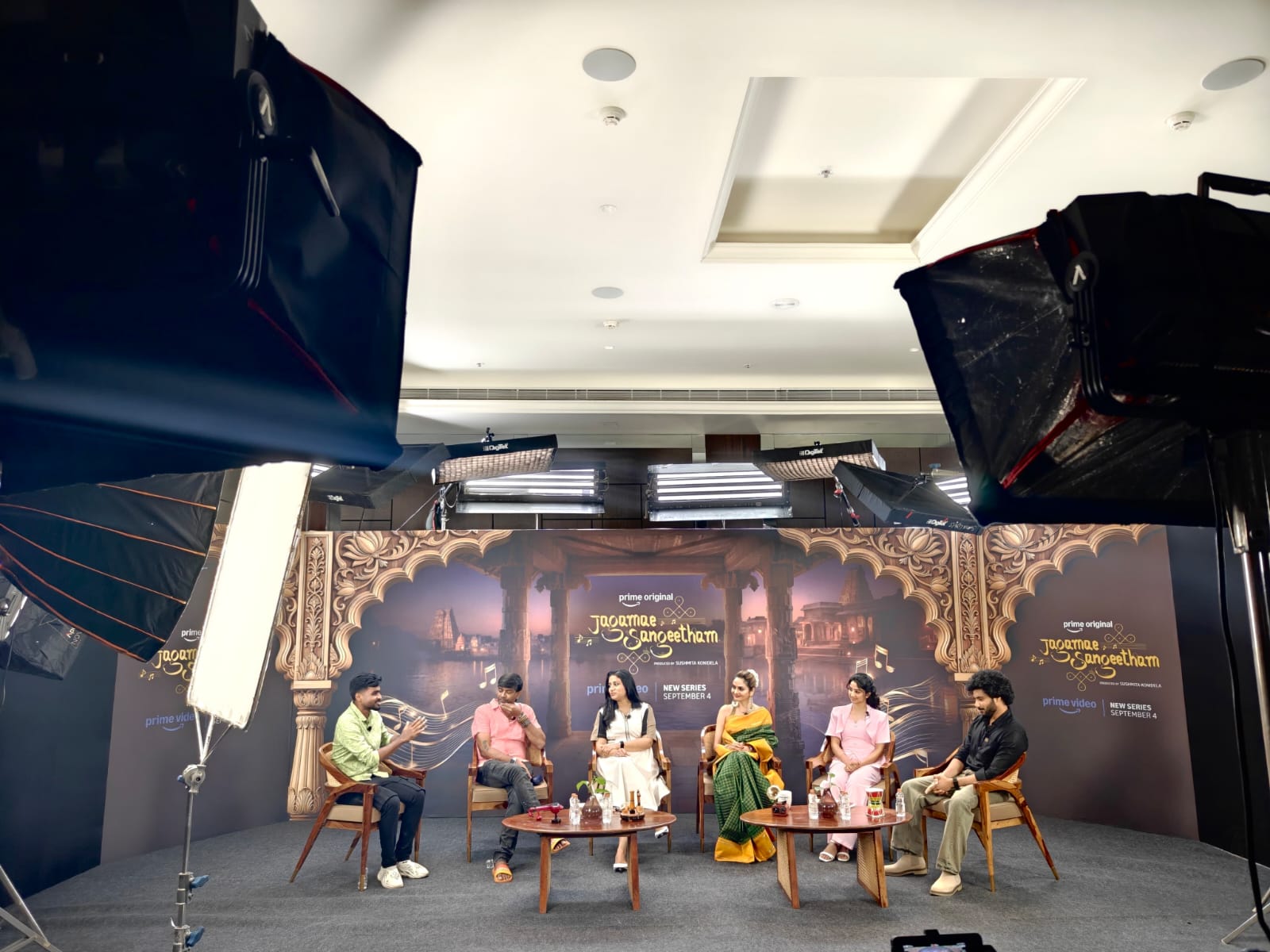 Prime Video's Jagamae Sangeetham spotlights its deep-rooted connection to Indian classical music, traditions at Hyderabad media interaction
