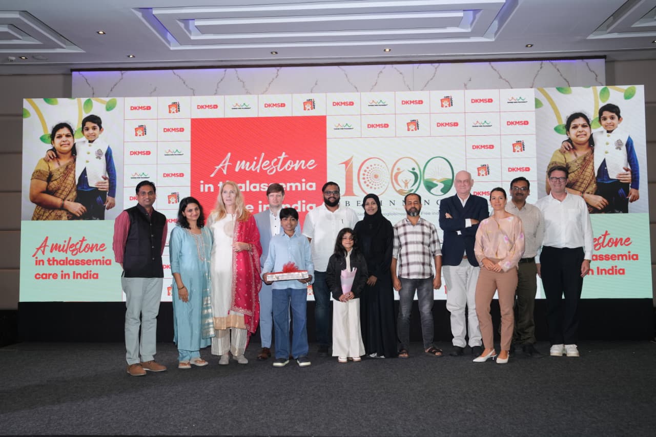 & Photograph | 1,000 New Beginnings: DKMS & Sankalp Celebrate Milestone for Children with Thalassemia