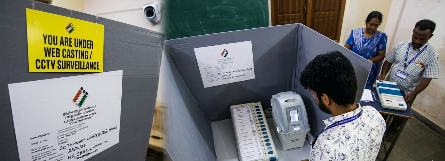 West Bengal & Tamil Nadu Polls 2026: High-Stakes Voting Begins Amid Intense Political Contest !