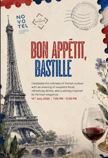 Say Bonjour to Bastille Day at Novotel Hyderabad Convention Centre