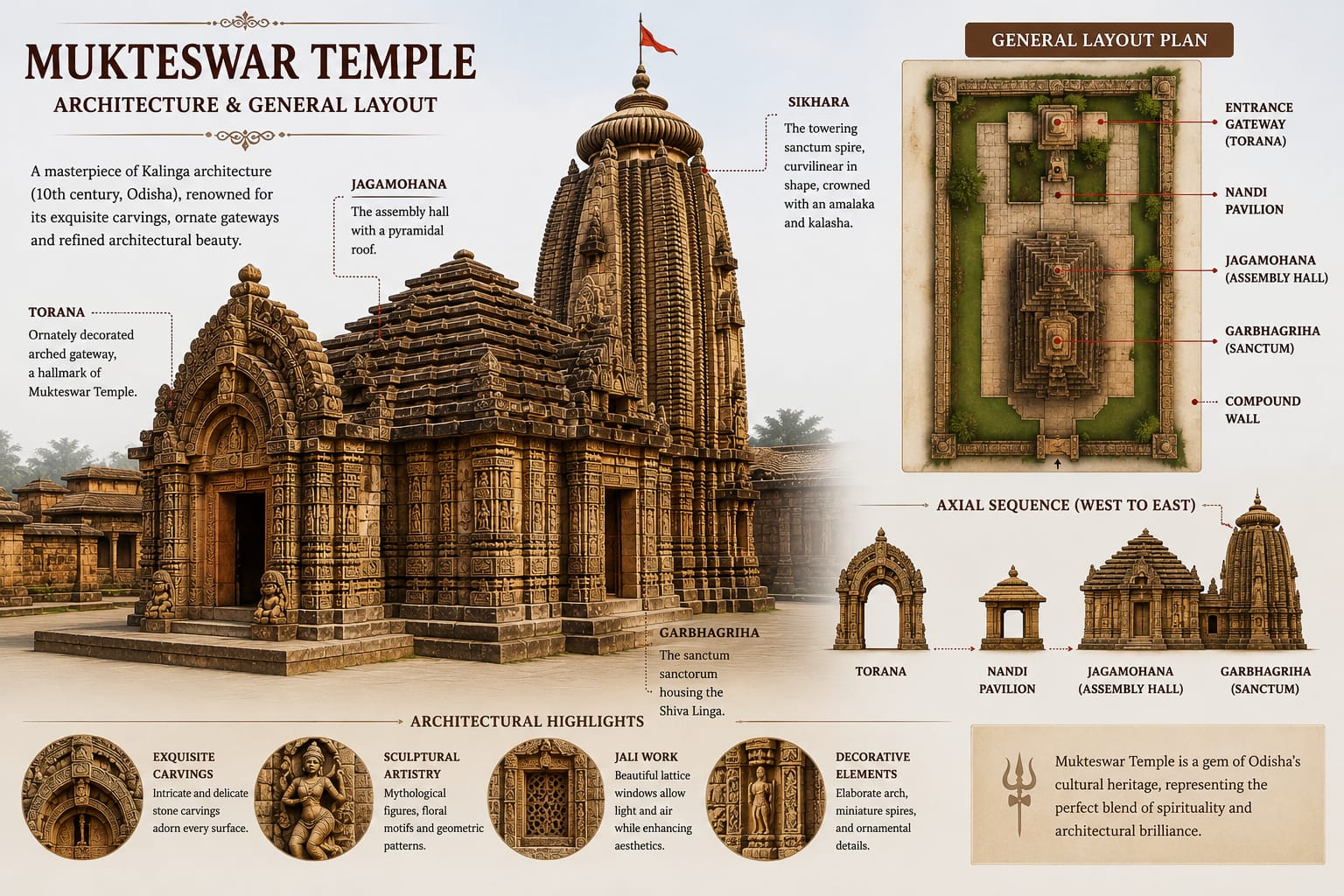 Mukteshwar Temple of Odisha: A Timeless Gem of Indian Architecture