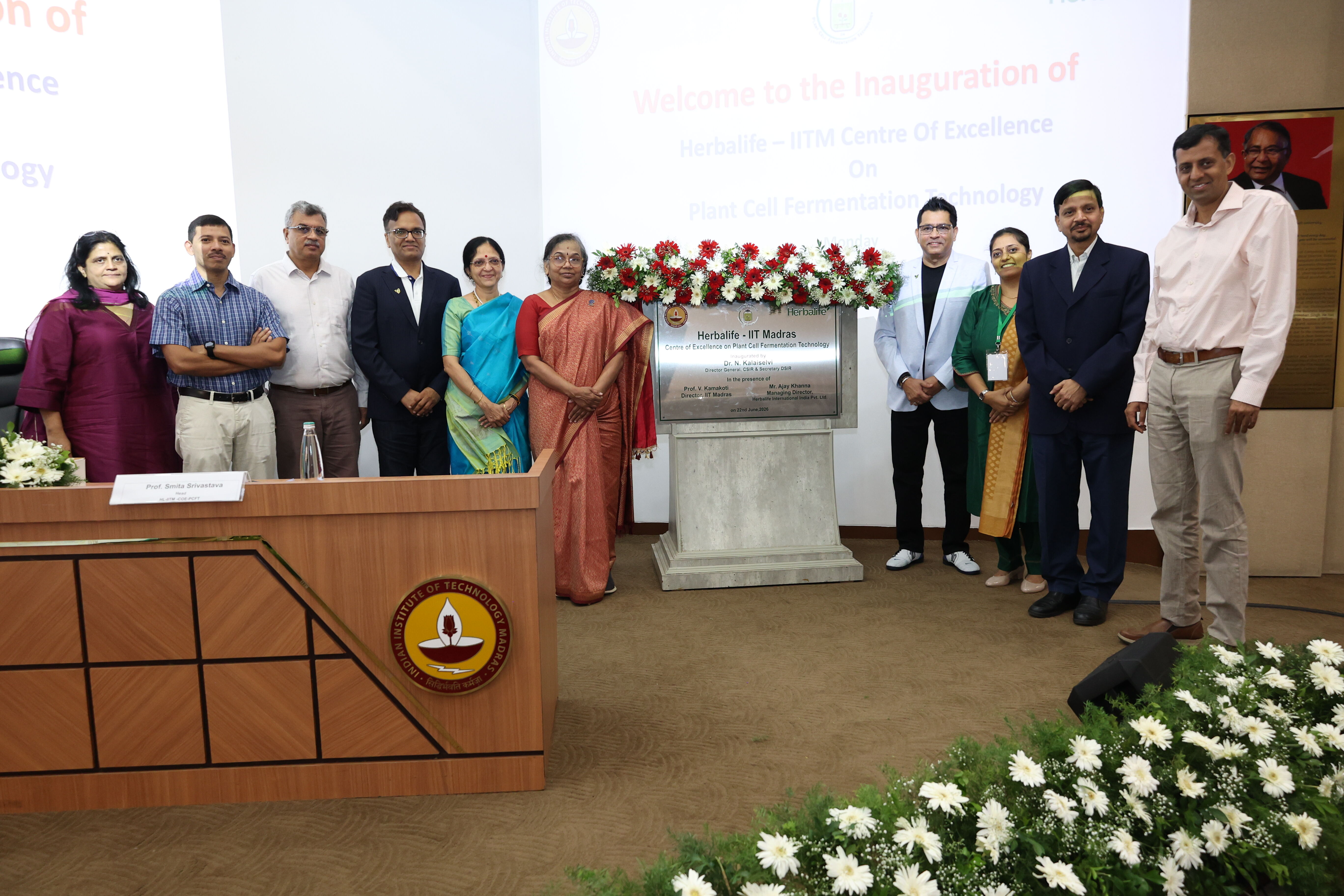 (ENGLISH) Herbalife and IIT Madras launch India's first Centre of Excellence on Plant Cell Fermentation Technology