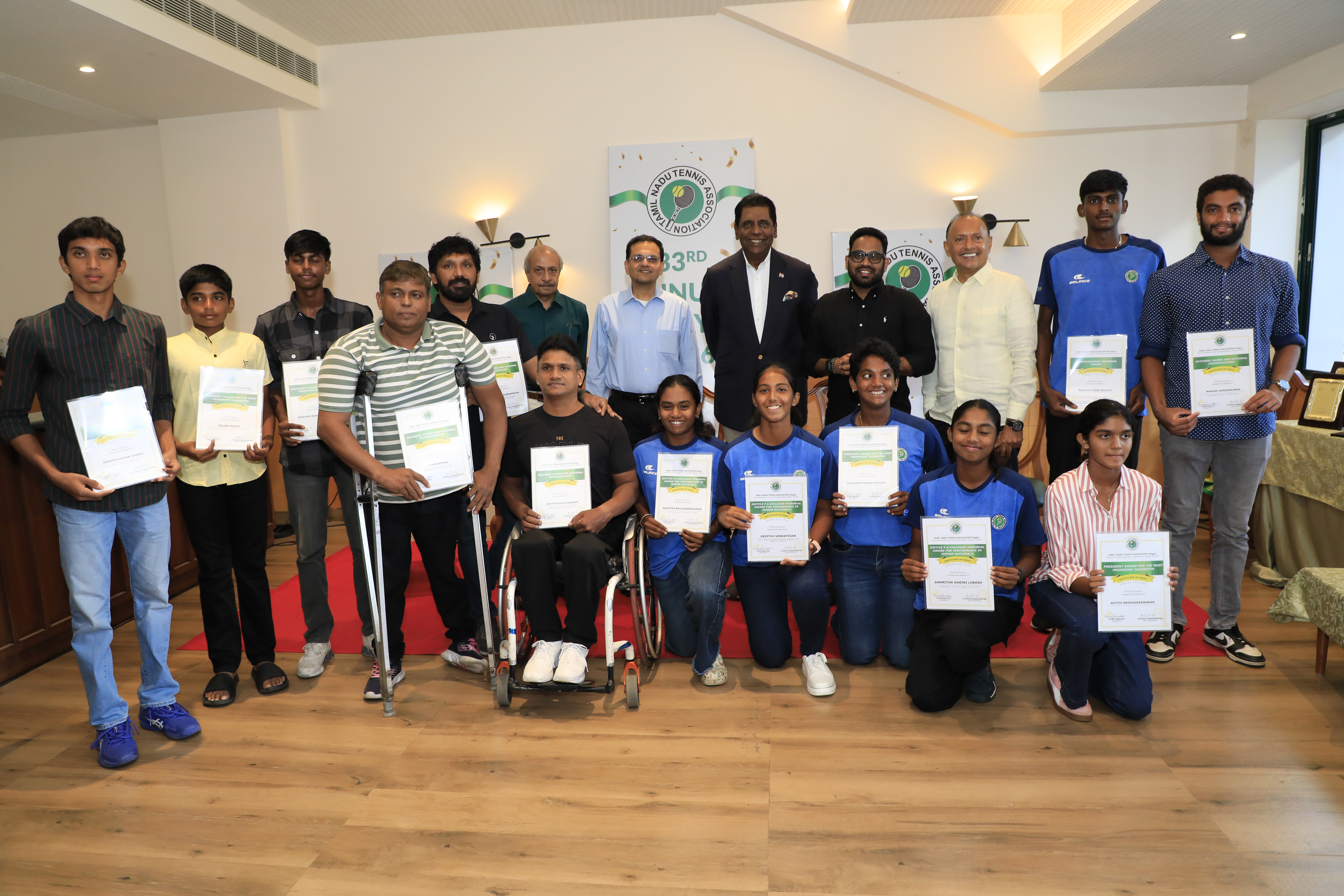 TNTA Celebrates 33 Years of Tennis Excellence at Annual Day 2026