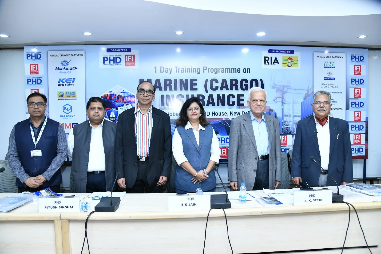 PHDCCI Organises Training Programme on Marine (Cargo) Insurance to Strengthen Industry Knowledge and Claims Management Practices