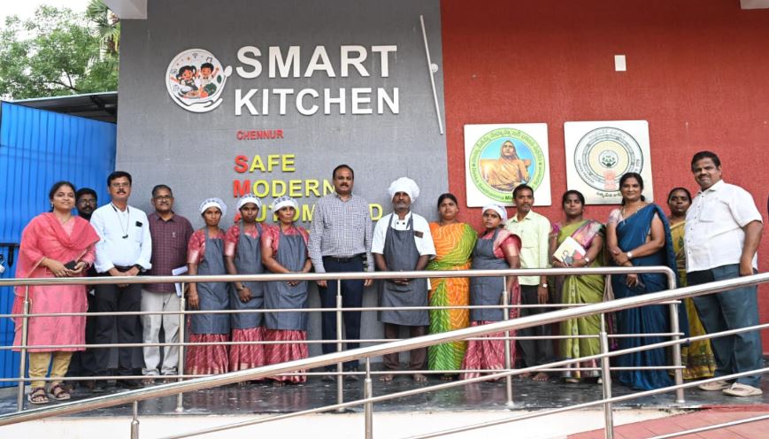 YSR Kadapa&rsquo;s SMART Kitchens Transform School Meal Delivery for Nearly 1 Lakh Children