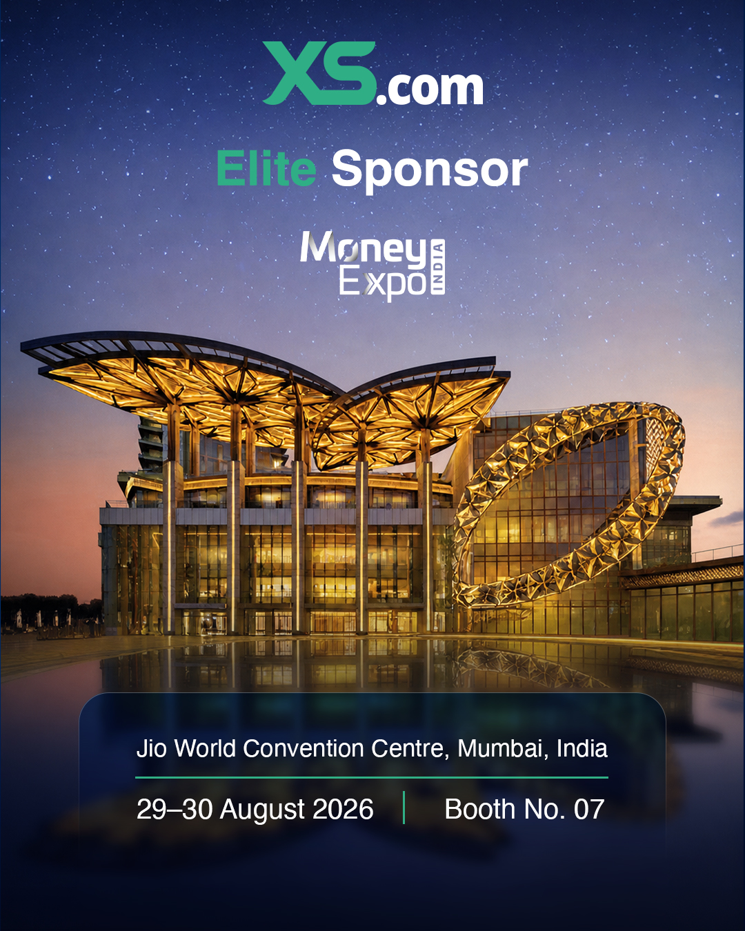 XS.com Heads to Mumbai for Money Expo India as Elite Sponsor