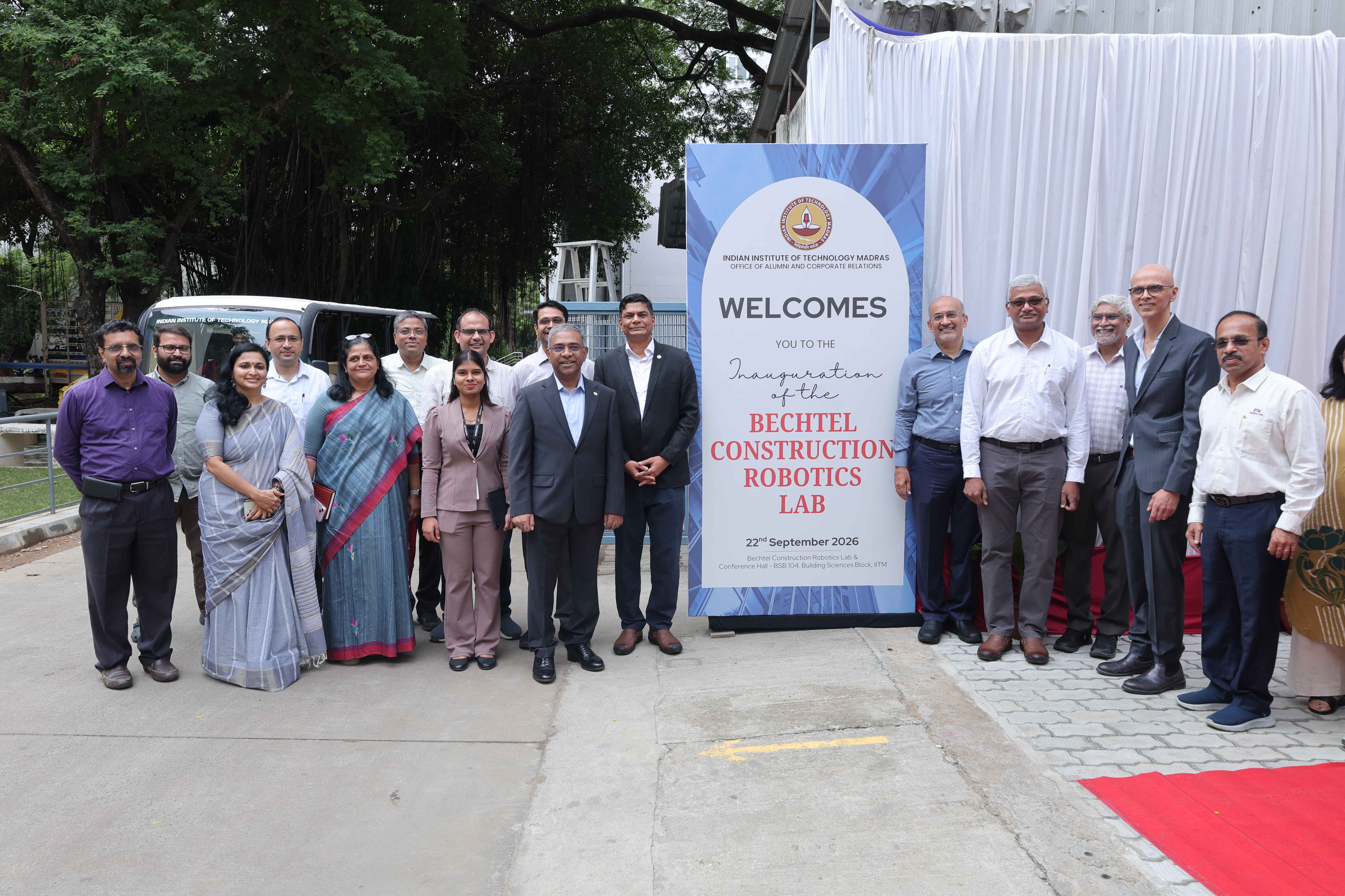 IIT Madras inaugurates construction robotics lab in a CSR-funded partnership with Bechtel India