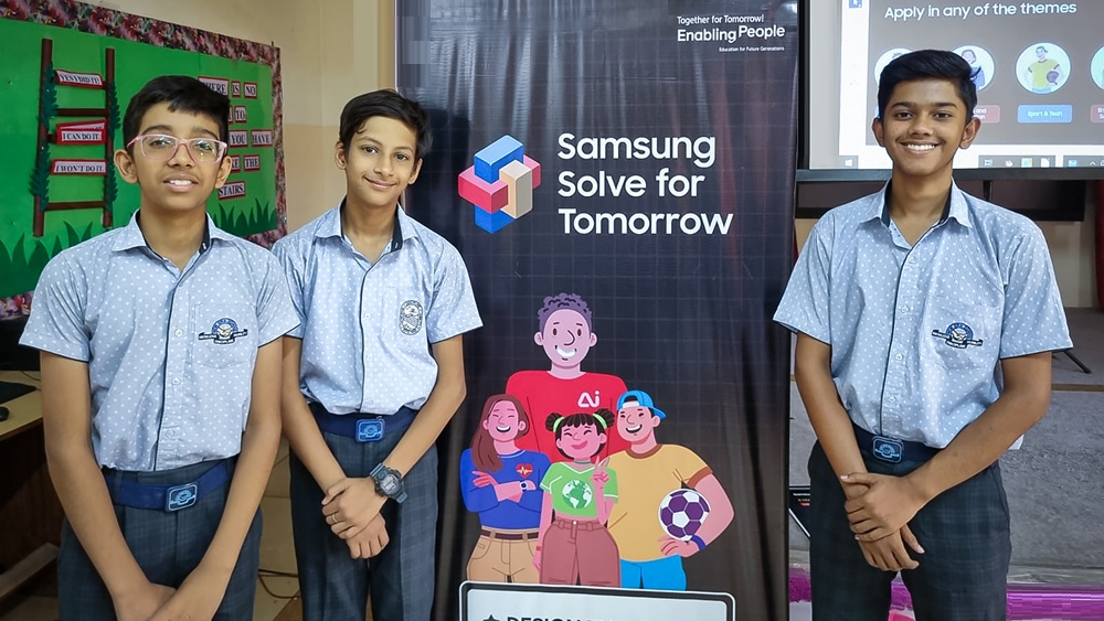 Samsung Solve for Tomorrow Uses Design Thinking to Help Ghaziabad Students Explore AI Solutions for India&rsquo;s Digital Delivery Ecosystem