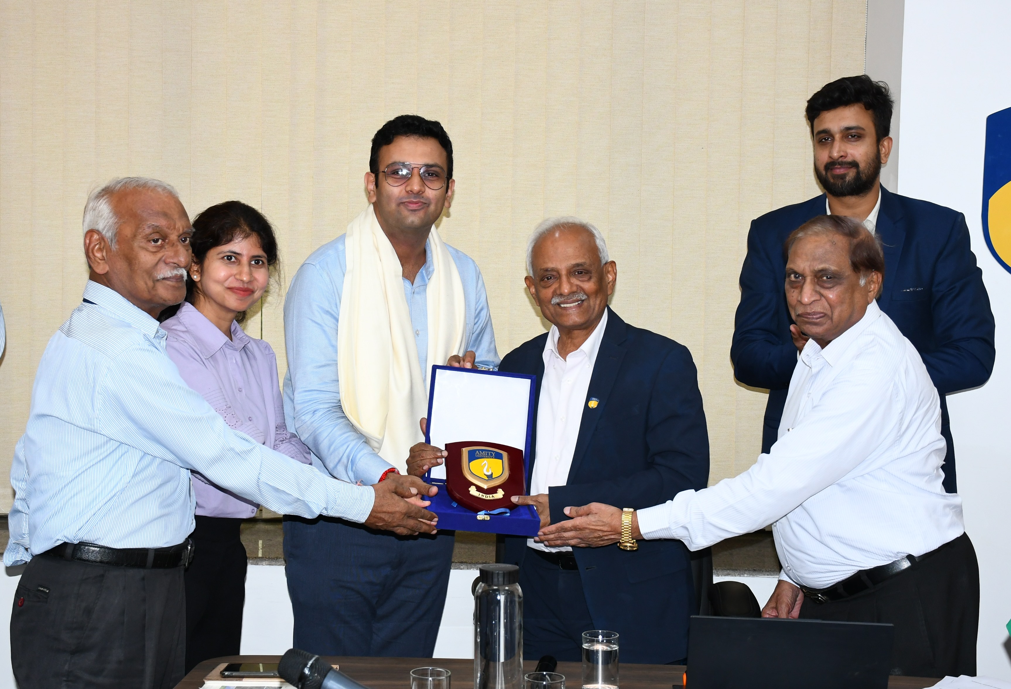 Delegation from Quantum Materials and Devices Foundation Visits Amity University to Strengthen Research Collaboration