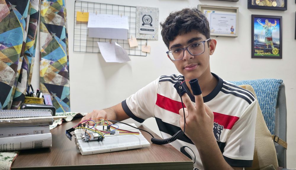 After Seeing Classmates Struggle, this 15-Year-Old from Delhi Built an AI Wearable for Children with Autism