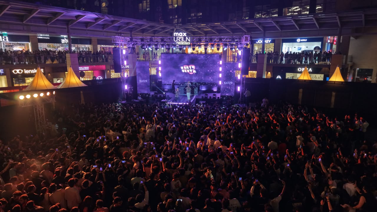 Vegas Mall Hosts MAX URB_N UN-MUTE Rap Tour in Delhi