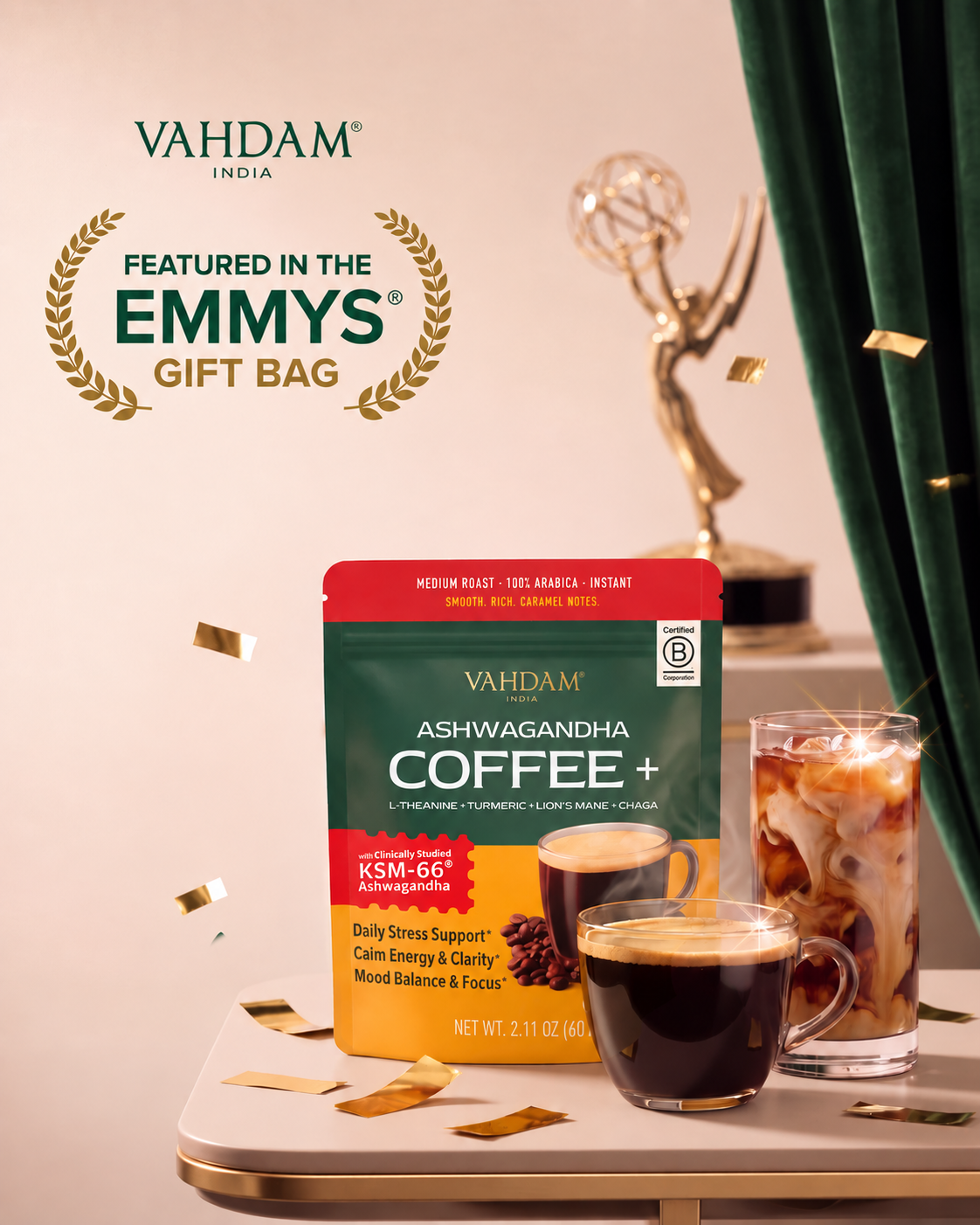 News | VAHDAM India Featured in Official 78th Emmys&reg; Gift Bag.