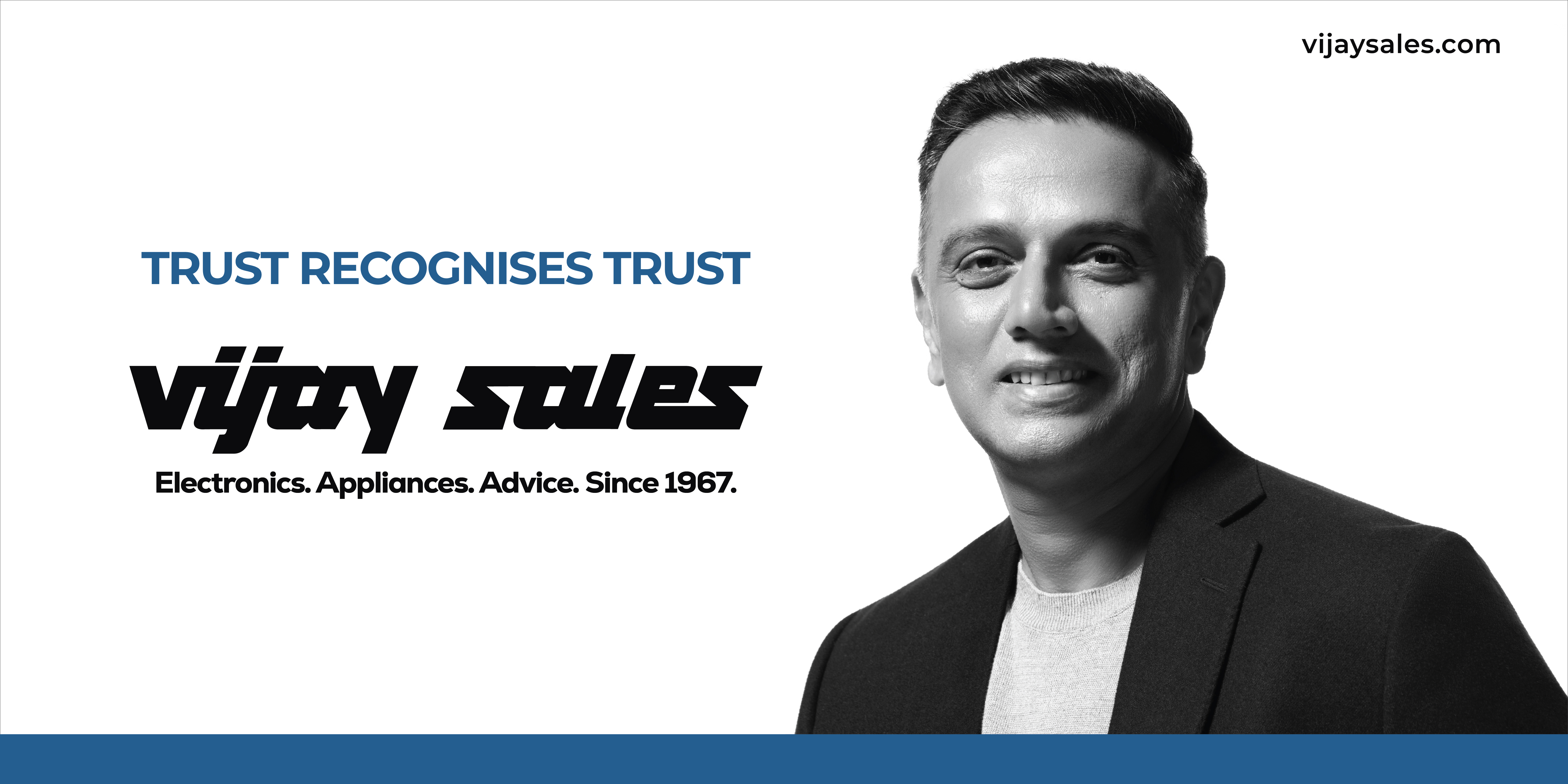 A Legacy of Trust Finds Its Face: Vijay Sales Announces Rahul Dravid as Brand Ambassador