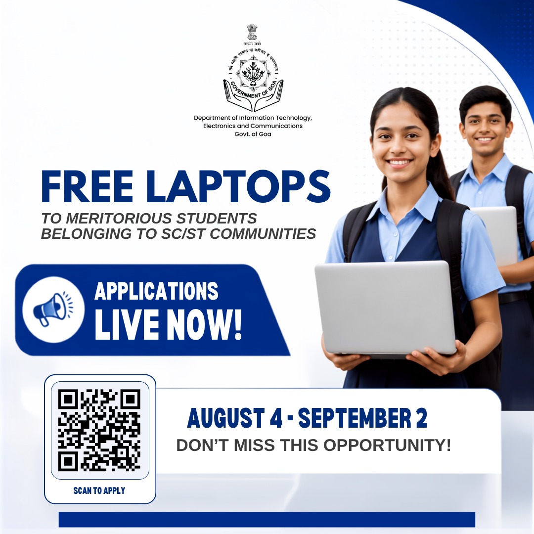 Registration opens for laptop scheme for meritorious SC/ST students