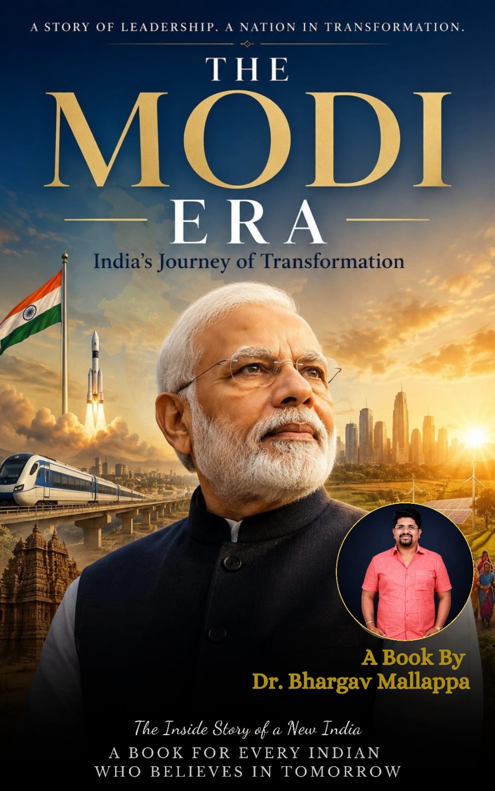 Dr. Bhargav Mallappa Authors The Modi Era: India&rsquo;s Journey of Transformation, Dedicates Book to PM Narendra Modi