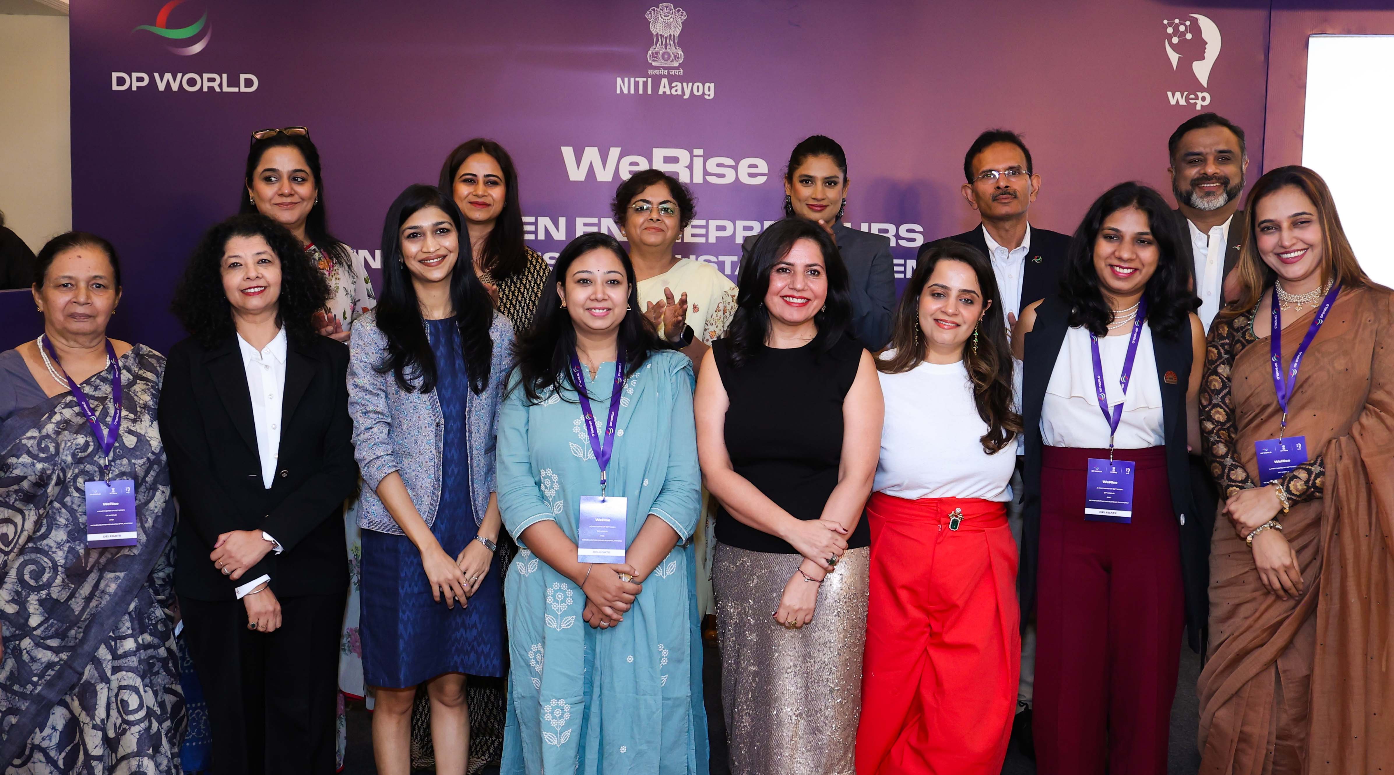DP World and NITI Aayog Honour Top 10 Women entrepreneurs at “WE RISE”