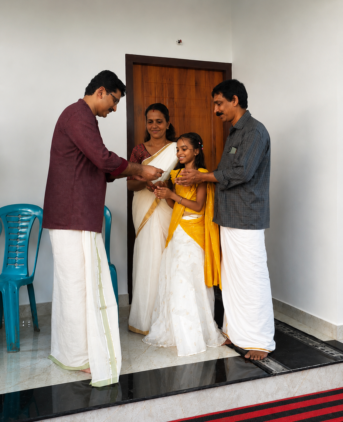 Federal Bank Colleagues Join Hands to Build Home for Raghavettan