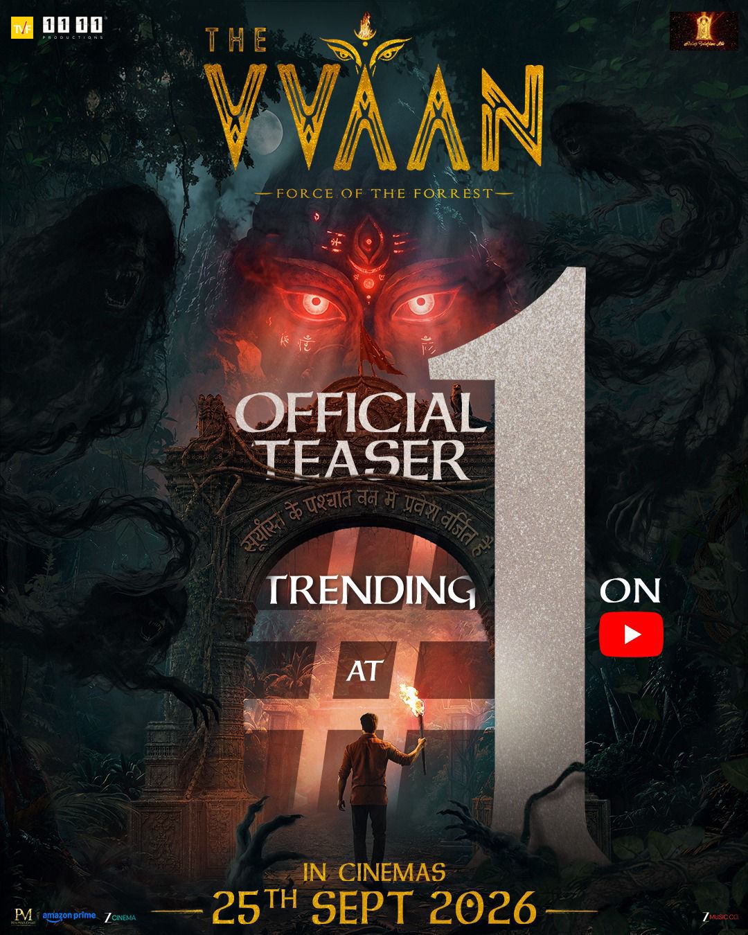 Sidharth Malhotra and Tamannaah Bhatia Starrer The Vvaan Teaser Surpasses 55 Million Views, Trends at  1 on YouTube Across Languages