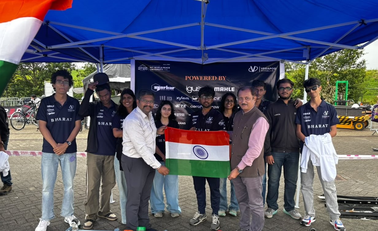 MIT-WPU Team Ranks Among World's Top 10 at European Hyperloop Week 2026, Wins Emerging Engineering Talent Award