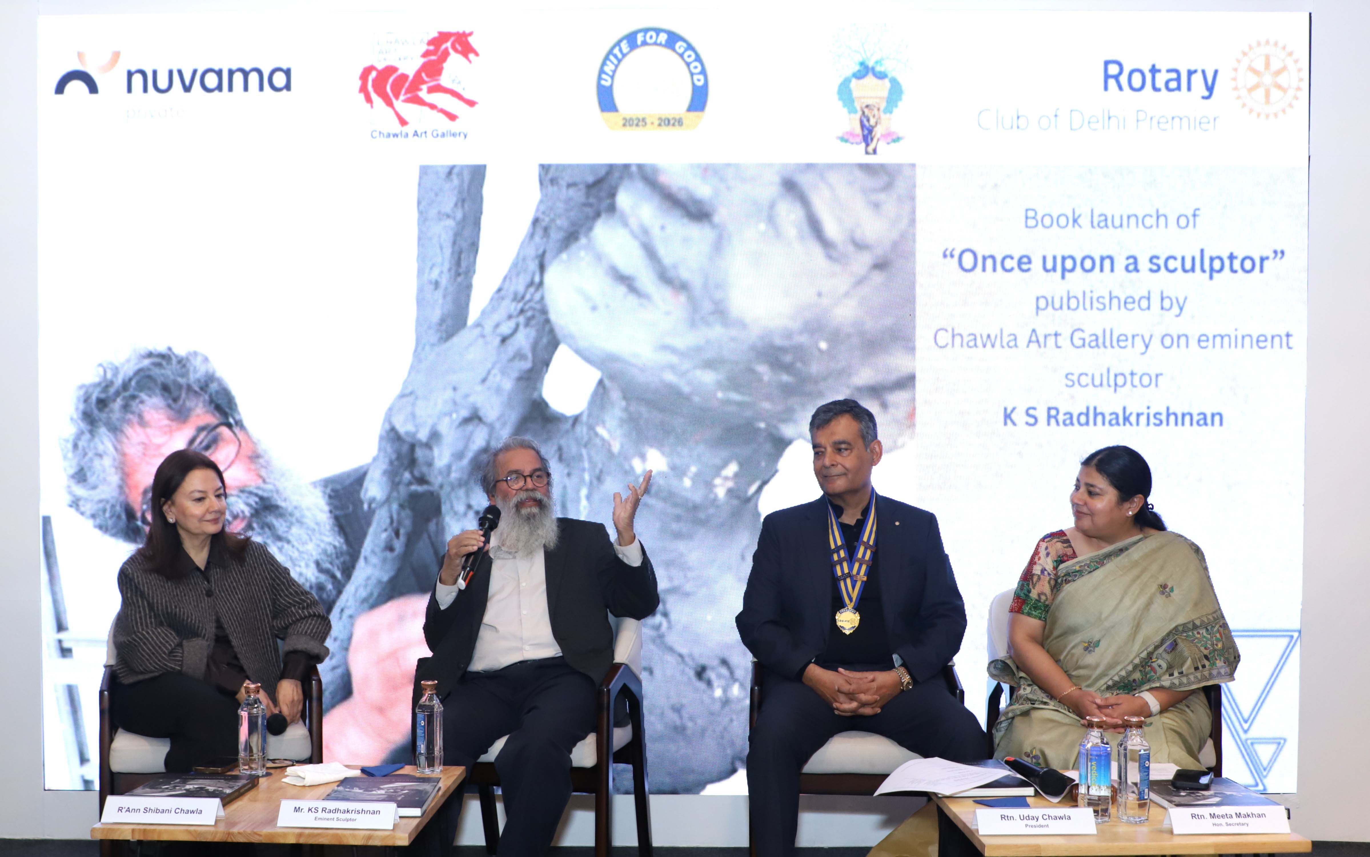 &lsquo;Once Upon a Sculptor&rsquo; KS Radhakrishnan in His Own Words - A landmark self-authored book