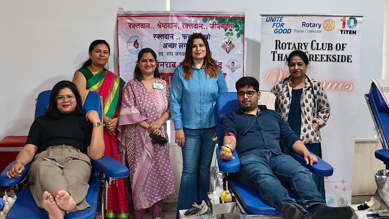 TreadBinary Organises Blood Donation and Free Medical Check-up Camp in Thane