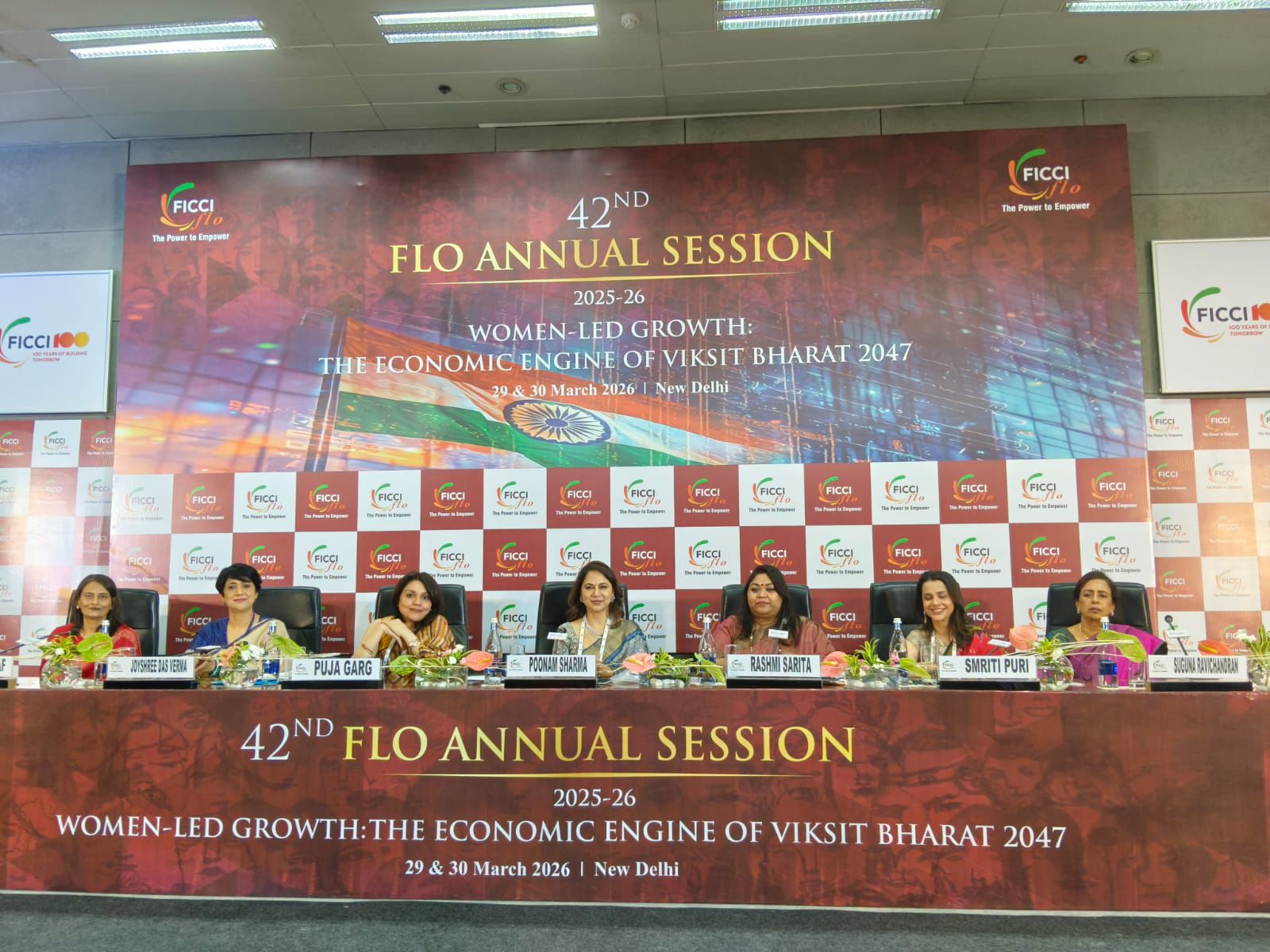 FICCI FLO’s 42nd Annual Session Kicks Off in New Delhi, Spotlighting Women-Led Growth and Innovation For Viksit Bharat 2047