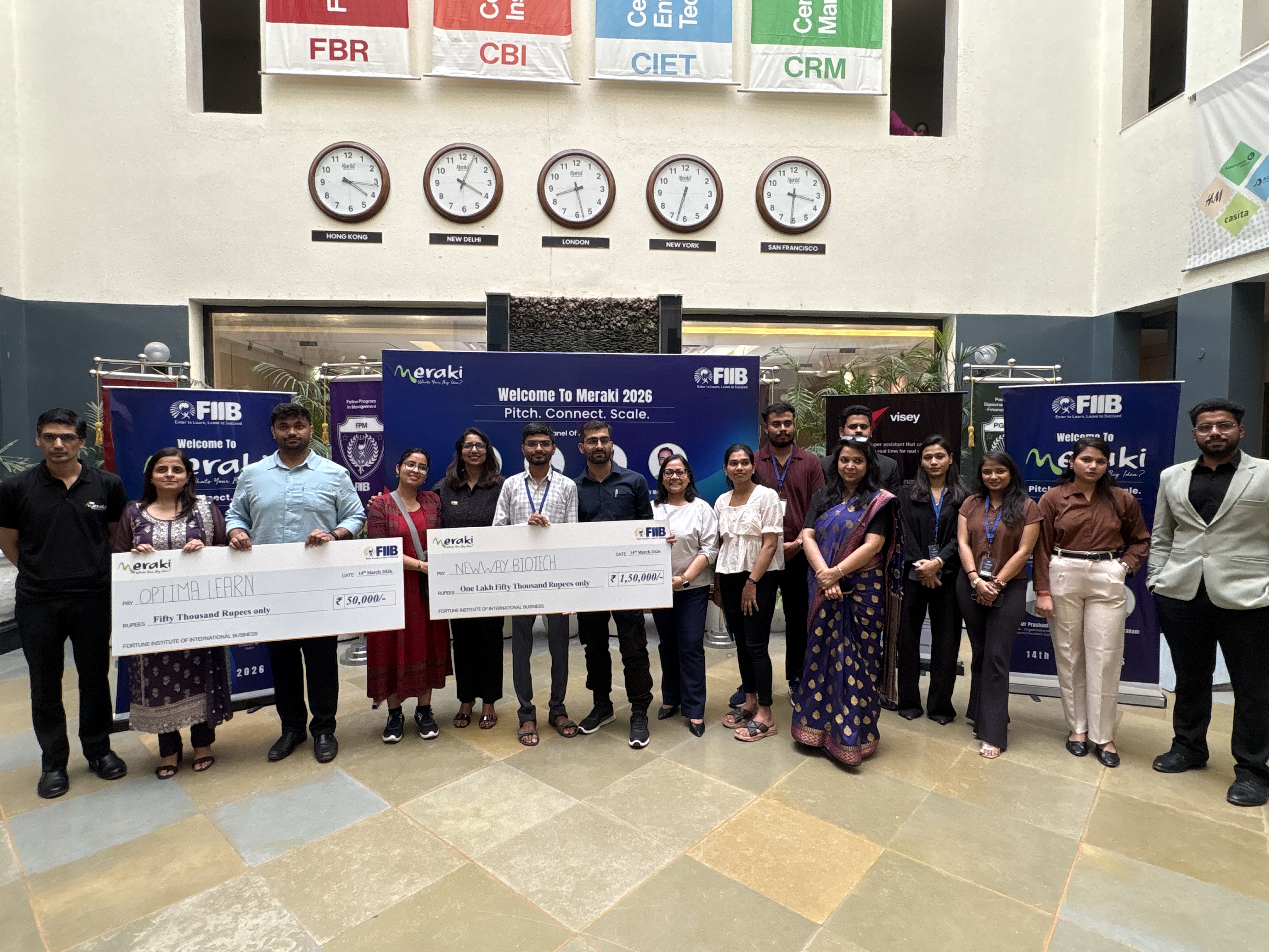 AI, Sustainability and EdTech Ideas Shine at FIIB&rsquo;s Meraki 2026