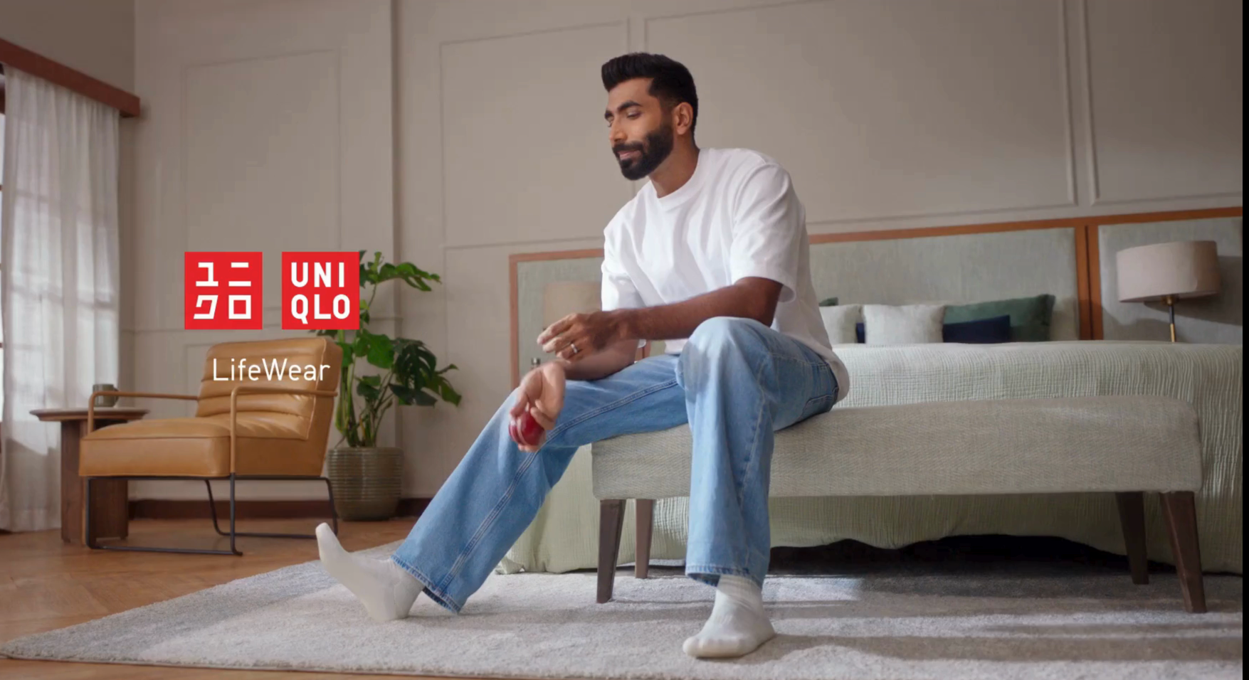 Entourage Films brings Jasprit Bumrah&rsquo;s off-field ease to life in UNIQLO&rsquo;s newest campaign ad film