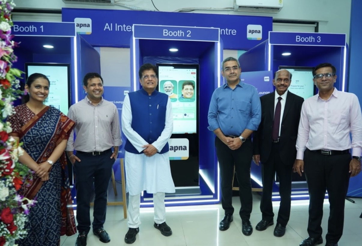 Apna Launches India&rsquo;s First AI-Powered Interview Prep Lounge at Atal Bihari Vajpayee Kaushalya Vikas Kendra