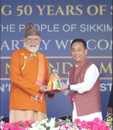CM Prem Singh Tamang Congratulates PM Narendra Modi on Becoming India&rsquo;s Longest-Serving Elected Prime Minister