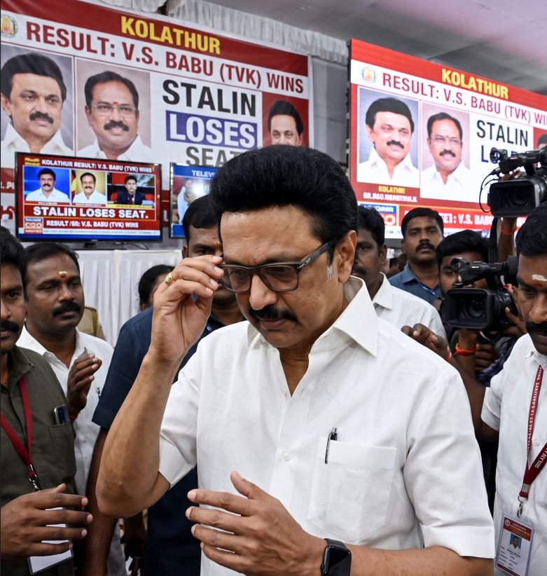 End of an Era: CM M.K. Stalin Loses Kolathur Stronghold to TVK Newcomer V.S. Babu!
