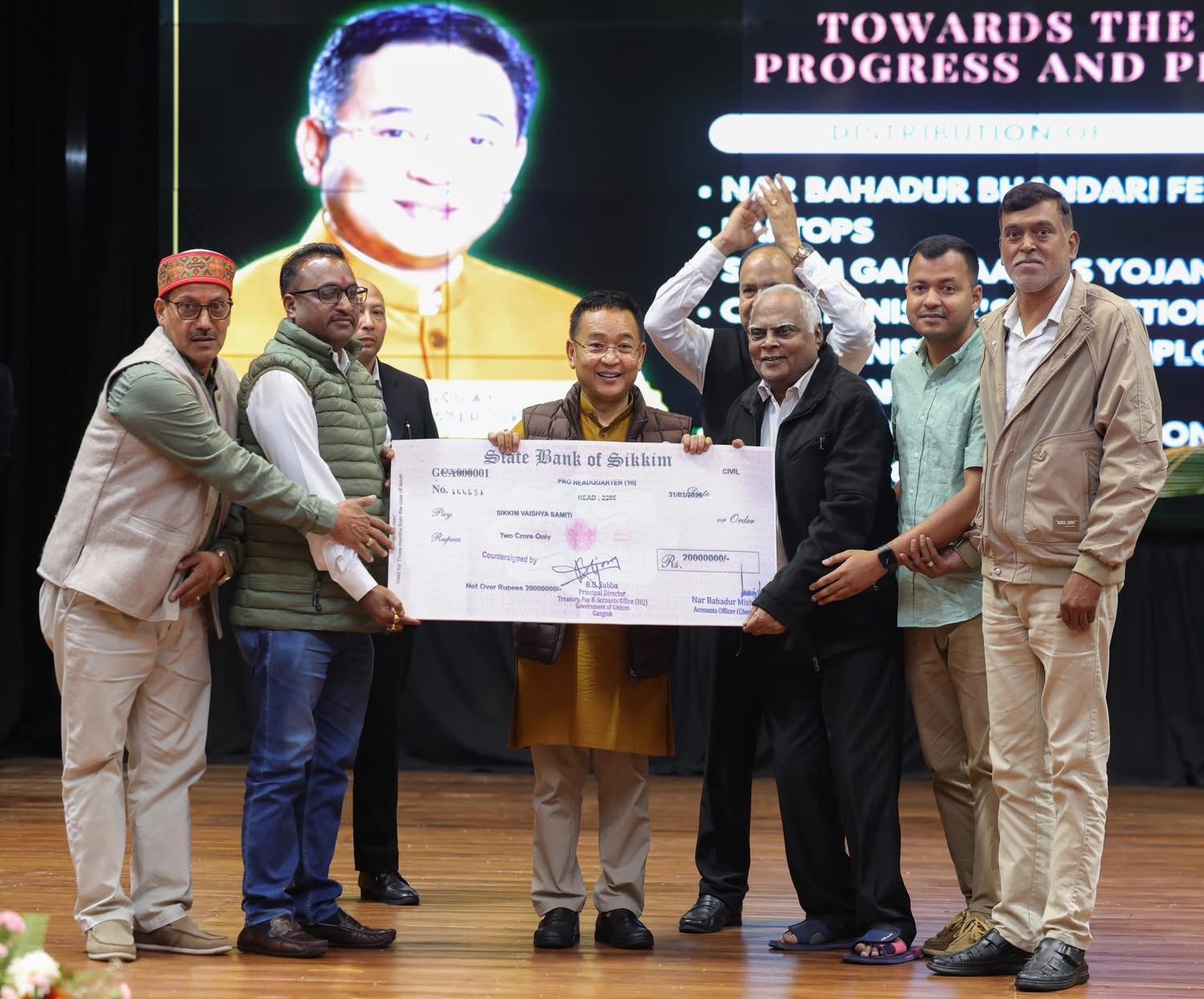 Sikkim CM Extends Benefits Under Multiple Welfare Schemes