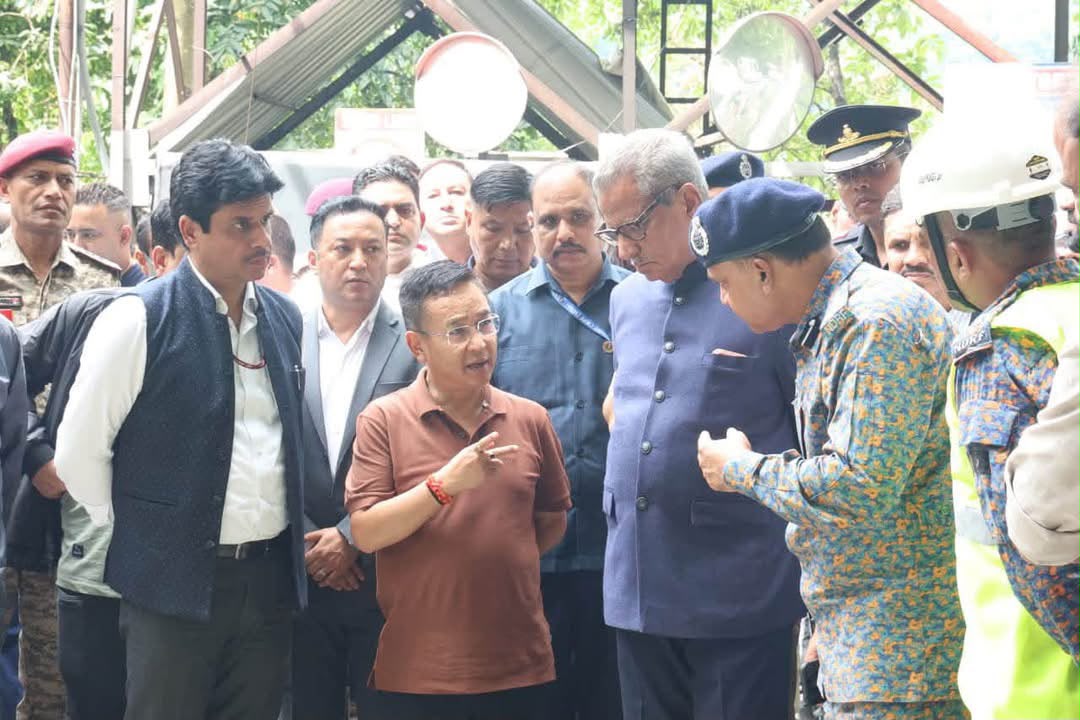 Chief Minister Reviews NHPC Tunnel Mishap Site; Announces High-Level Enquiry and Relief Measures, PM and Union Home Minister Assure Full Support