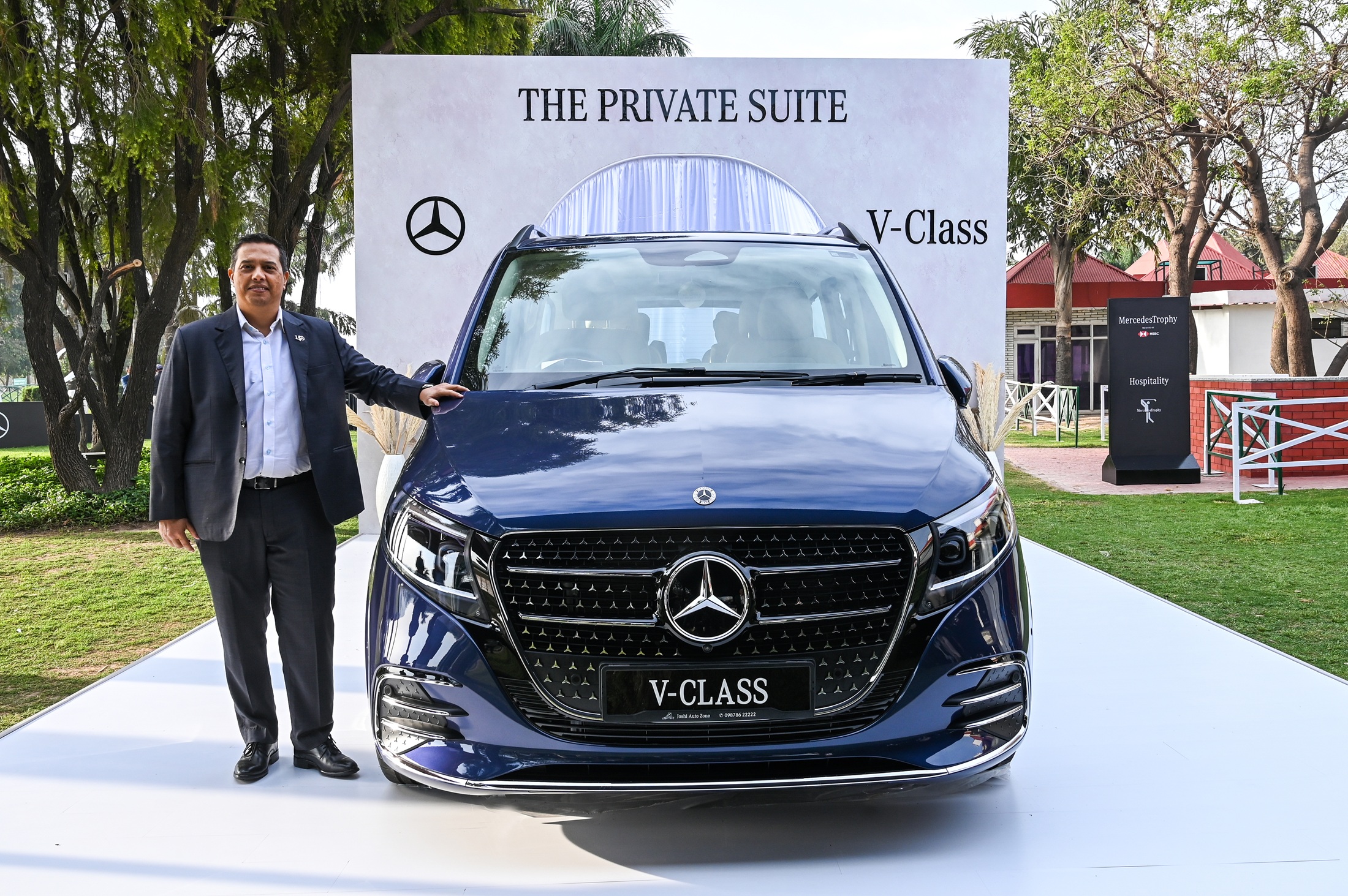 Mercedes-Benz India launches the &lsquo;private suite on wheels, the all-new V-Class Extra Long Wheelbase in Chandigarh