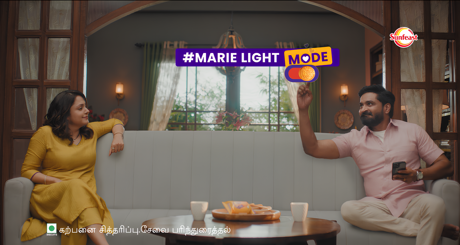 ITC Foods : Sunfeast Marie Light Launches &lsquo;#MarieLightMode&rsquo; to Encourage Couples to Reconnect Beyond Phones