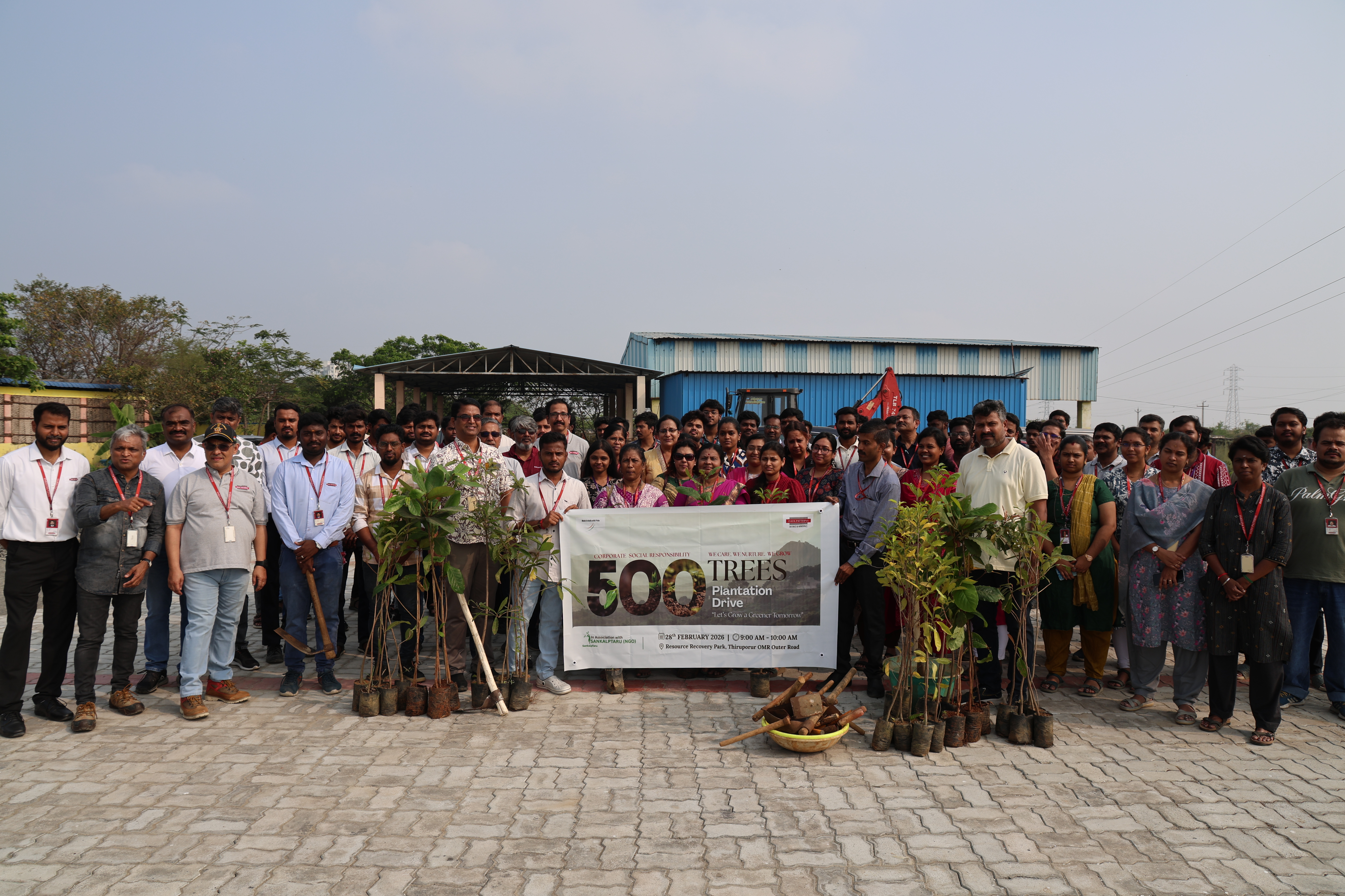 Data Patterns and SankalpTaru Foundation Join Hands for 500-Tree Plantation Mission in Chennai