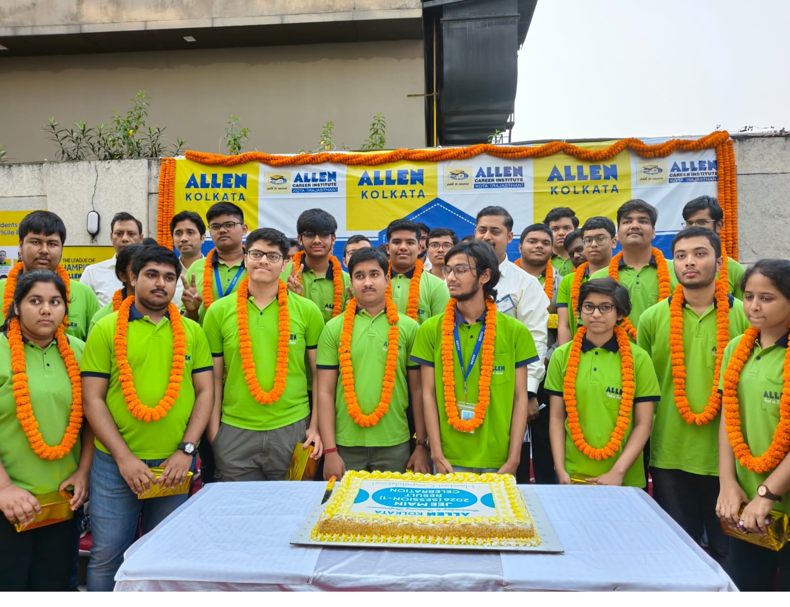 Allen Kolkata Students Perform Strongly in JEE-Main - 36 Allen Kolkata Students Score above 99 Percentile