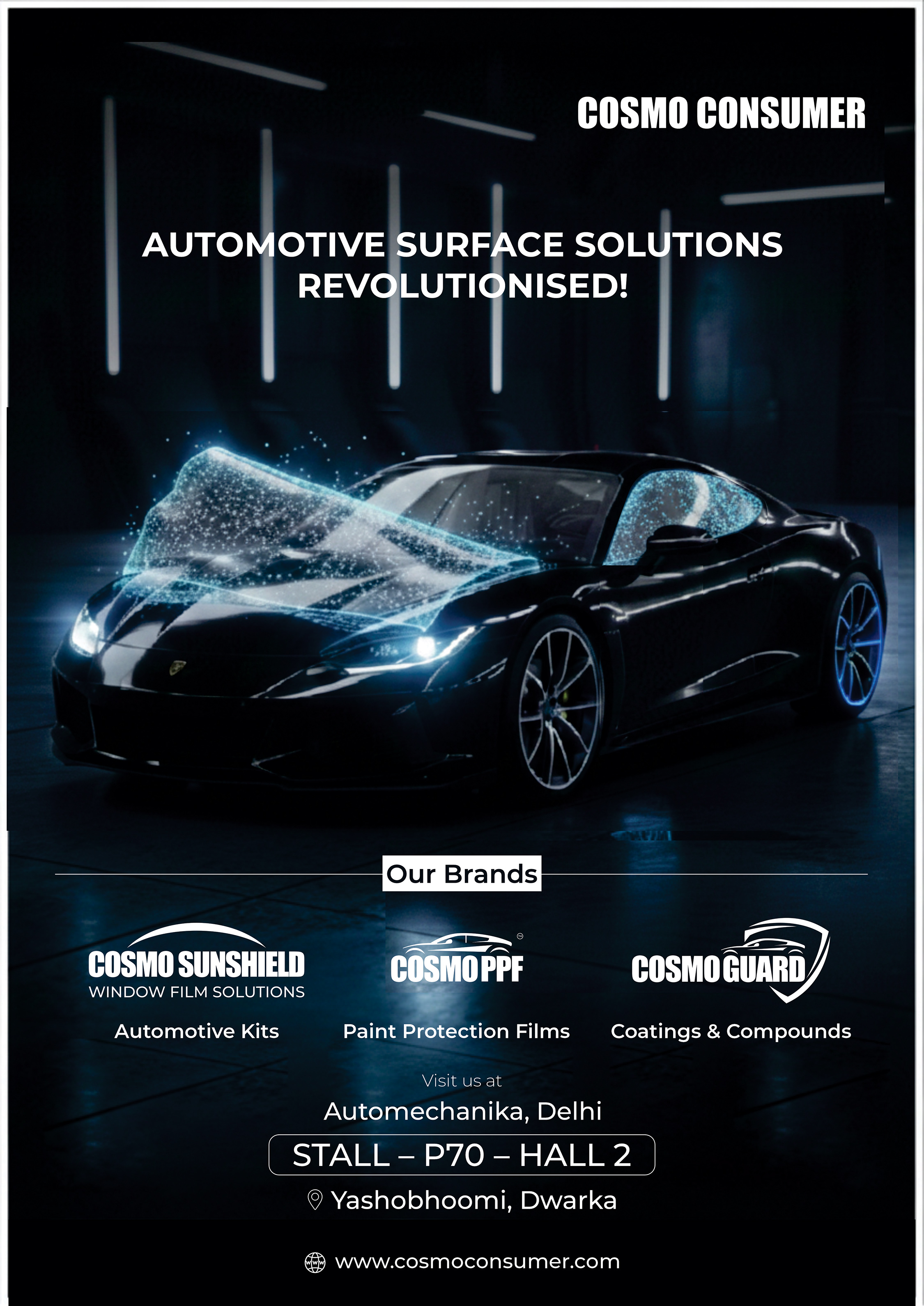  Cosmo PPF launches new solutions for automobile industry at Automechanika 2026