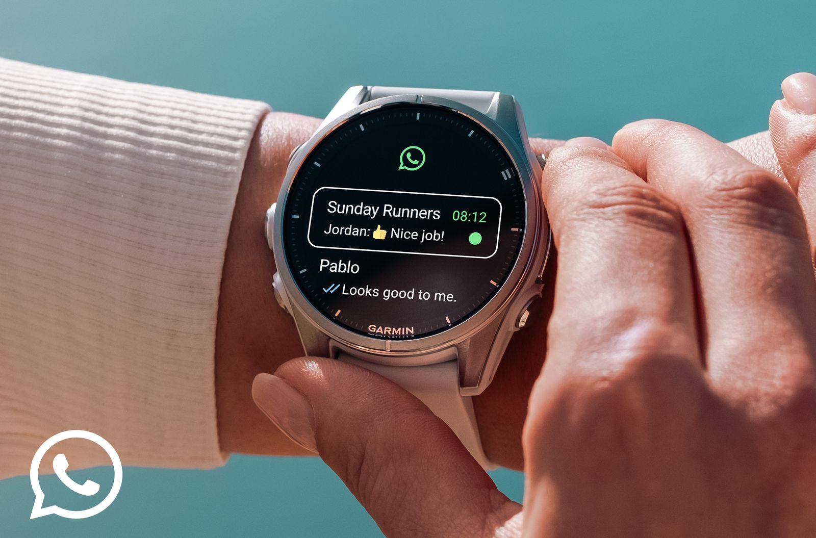Garmin customers can stay connected with WhatsApp on their smartwatch