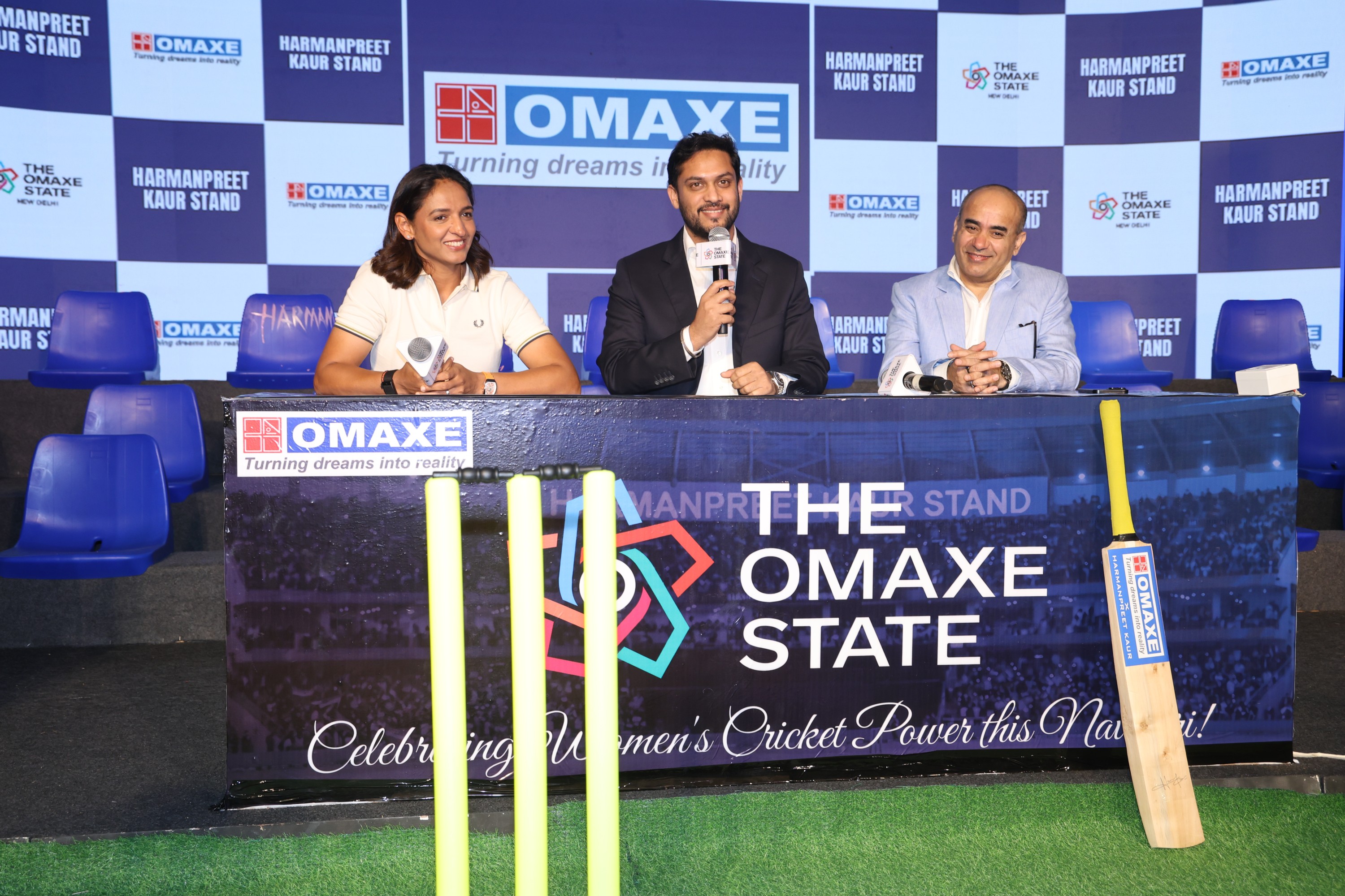 Omaxe Names First &ldquo;Pink Stand&rdquo; After Harmanpreet Kaur at The Omaxe State Stadium, Dwarka