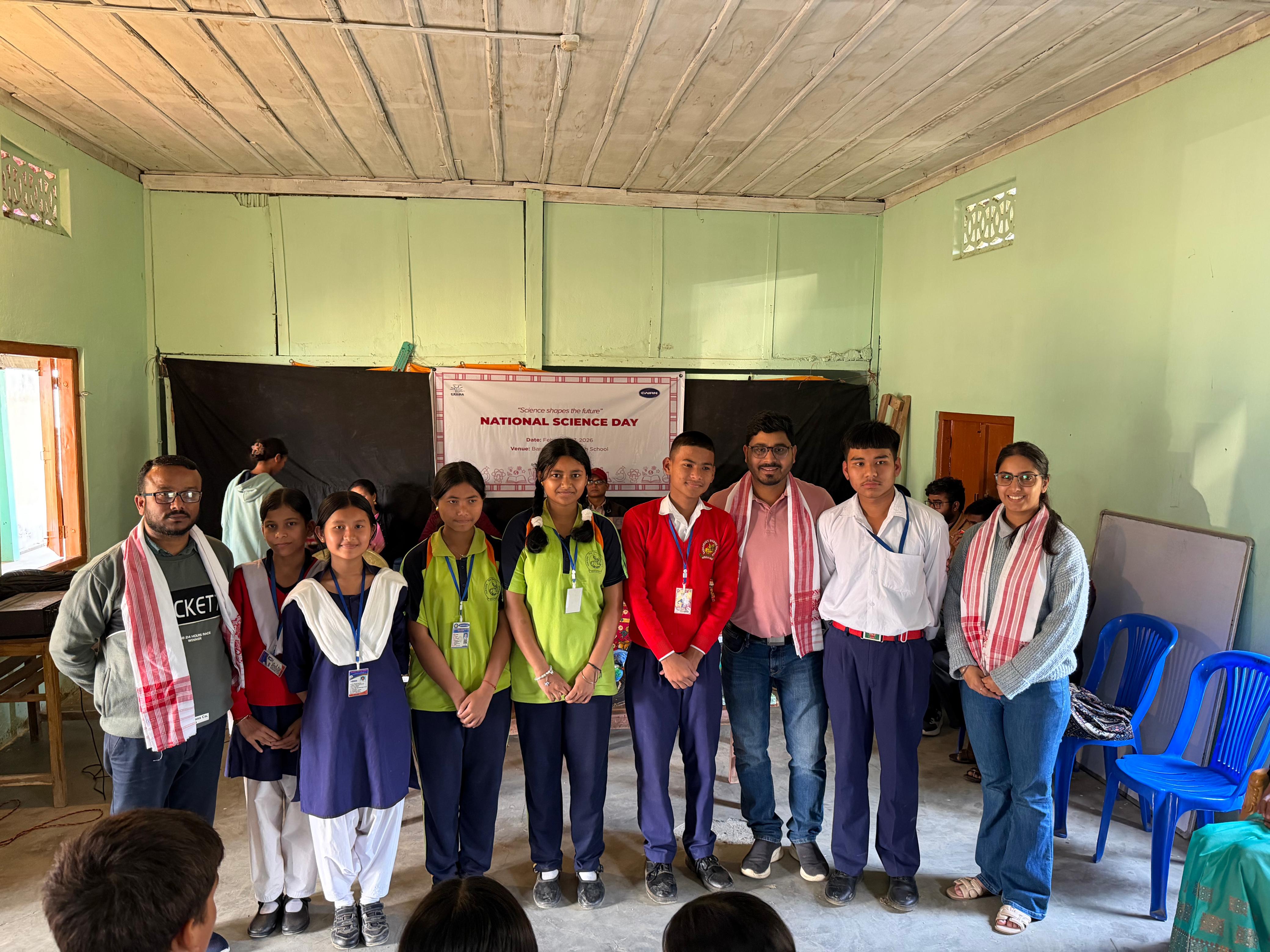 Bright Young innovators demonstrate scientific brilliance at Cairn’s National Science Day celebration in Golaghat