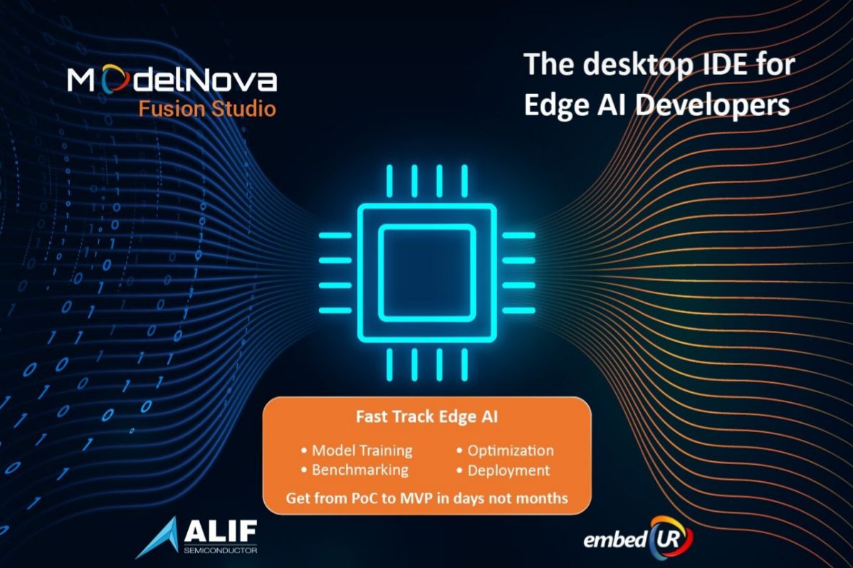 embedUR systems & Alif Semiconductor Partner on End-to-End Edge AI Platform